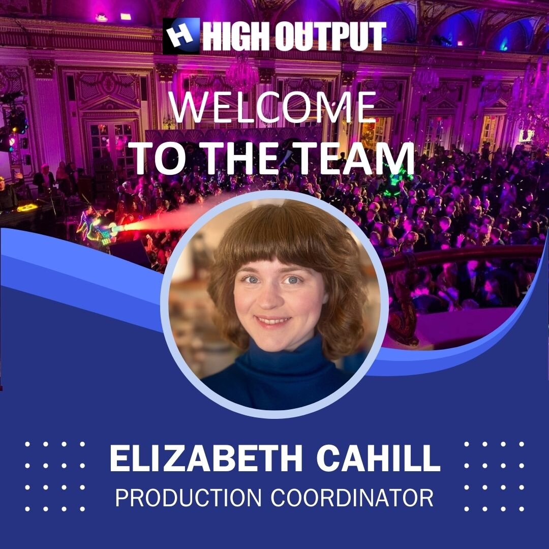 High Output is proud to welcome Elizabeth Cahill as our new Production Coordinator. Outside of work Elizabeth spends her time creating textile art and quilting!