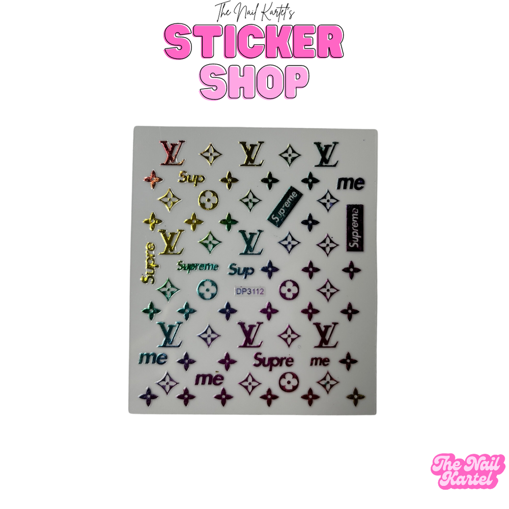 Designer Stickers #9 — Shop Nail Kartel
