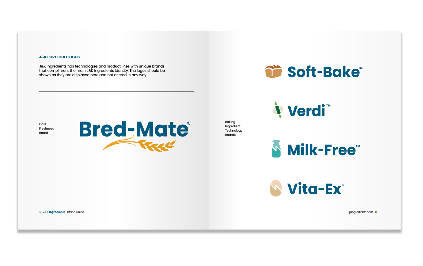 J&K Ingredients - Brand guide and logos