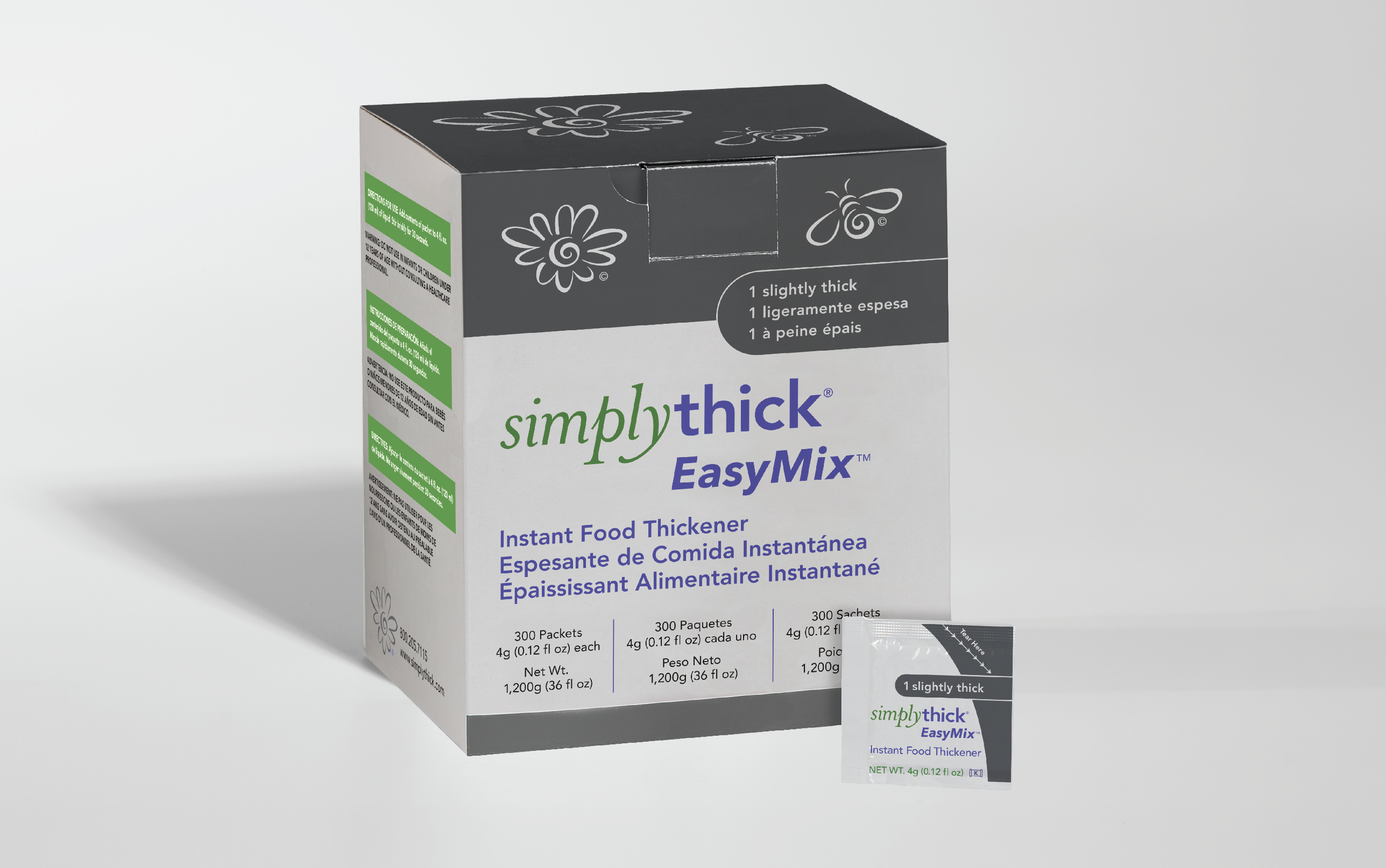 SimplyThick EasyMix - Level 1 Slightly Thick Packaging