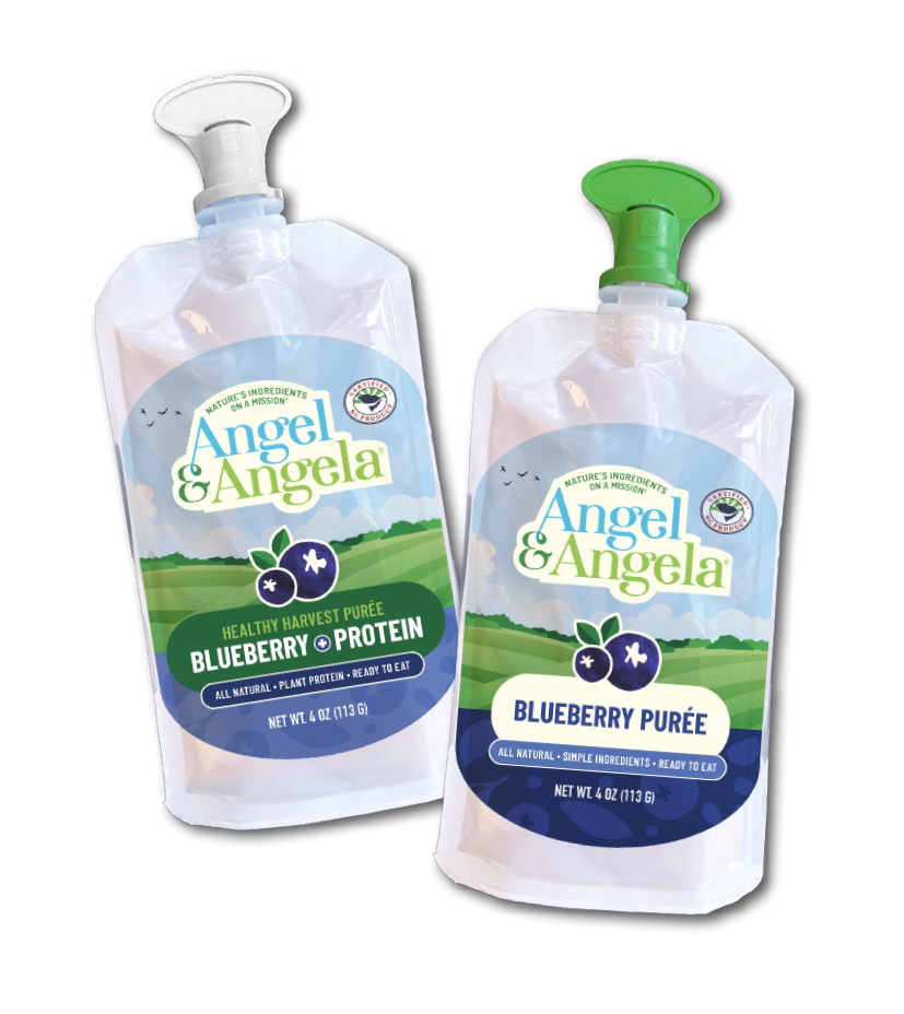 Angel & Angela - Blueberry Purées