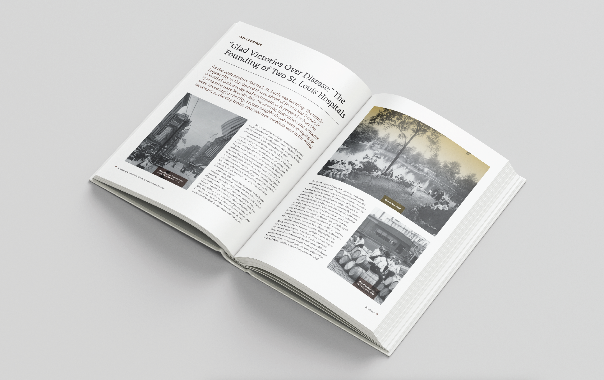 Barnes-Jewish Hospital - Book spread