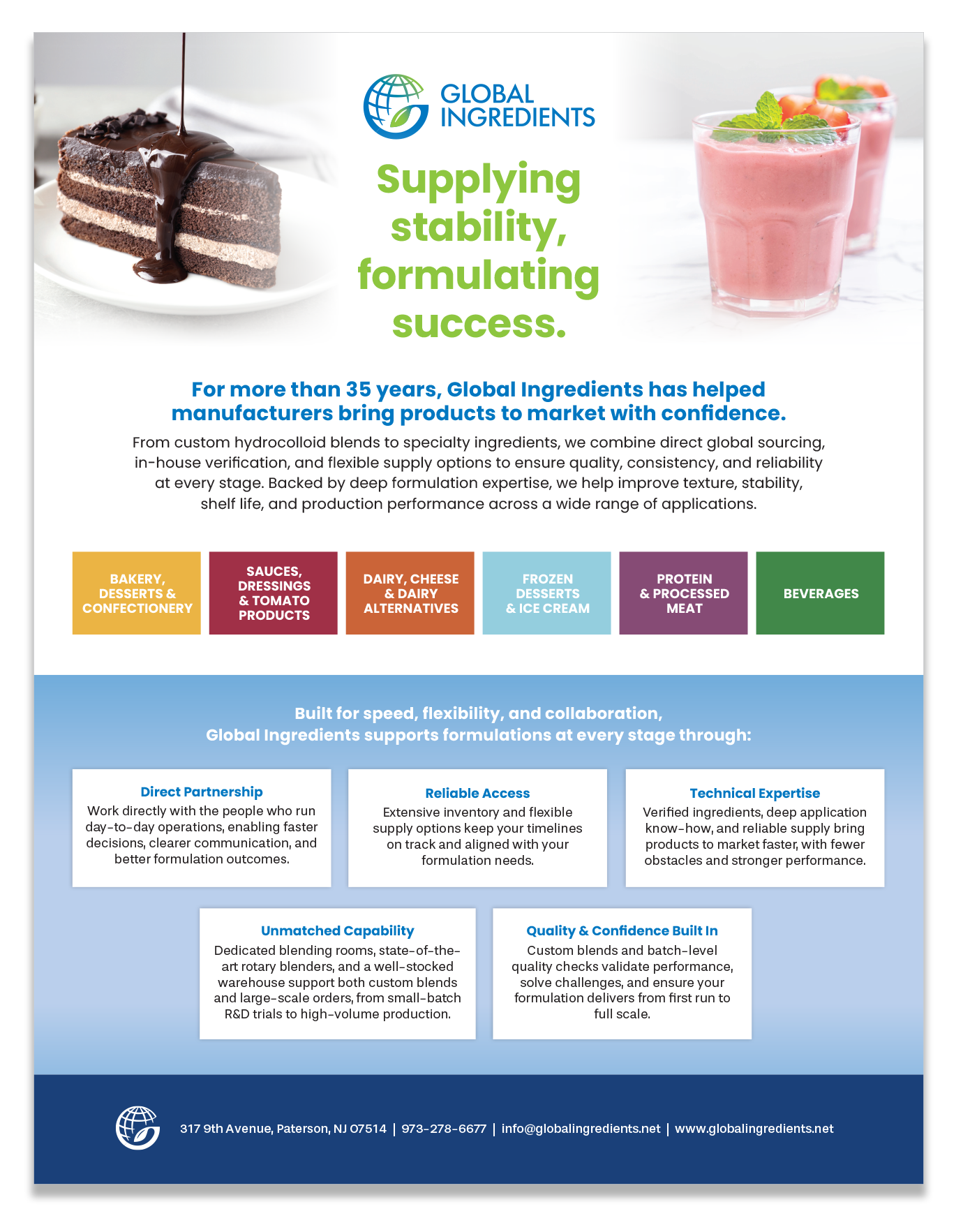 Global Ingredients - Informational guide