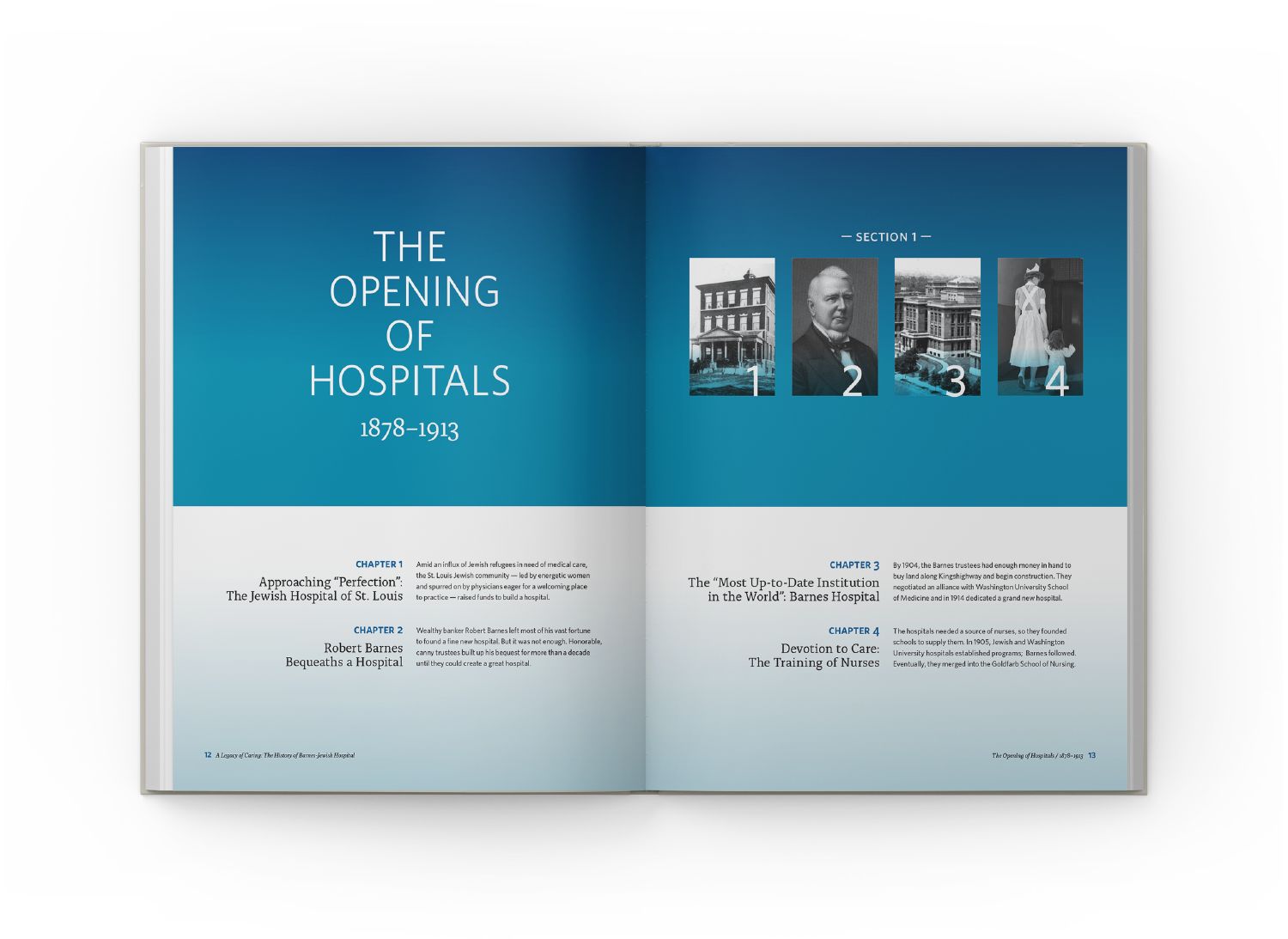 Barnes-Jewish Hospital - Book spread