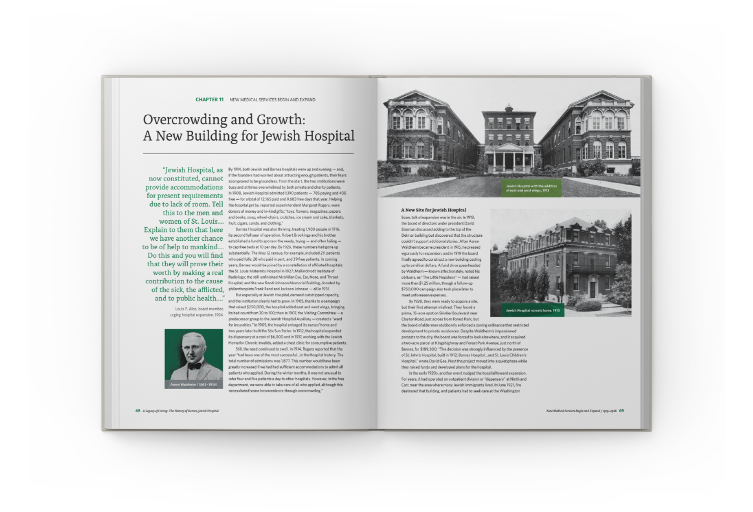Barnes-Jewish Hospital - Book spread