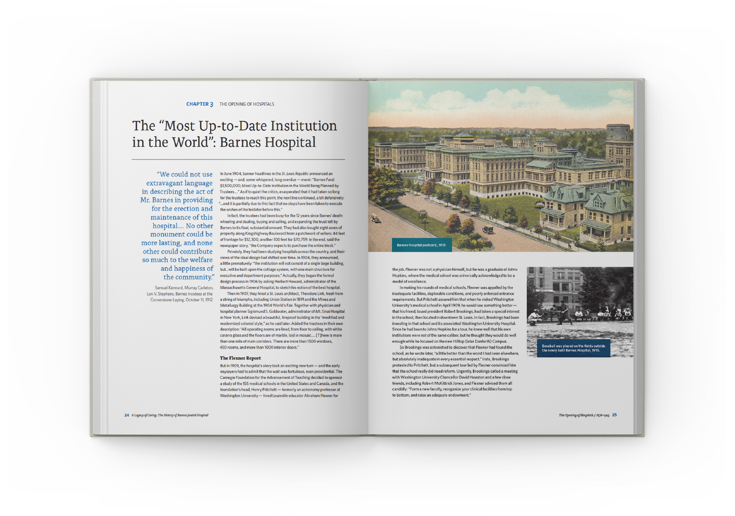 Barnes-Jewish Hospital - Book spread