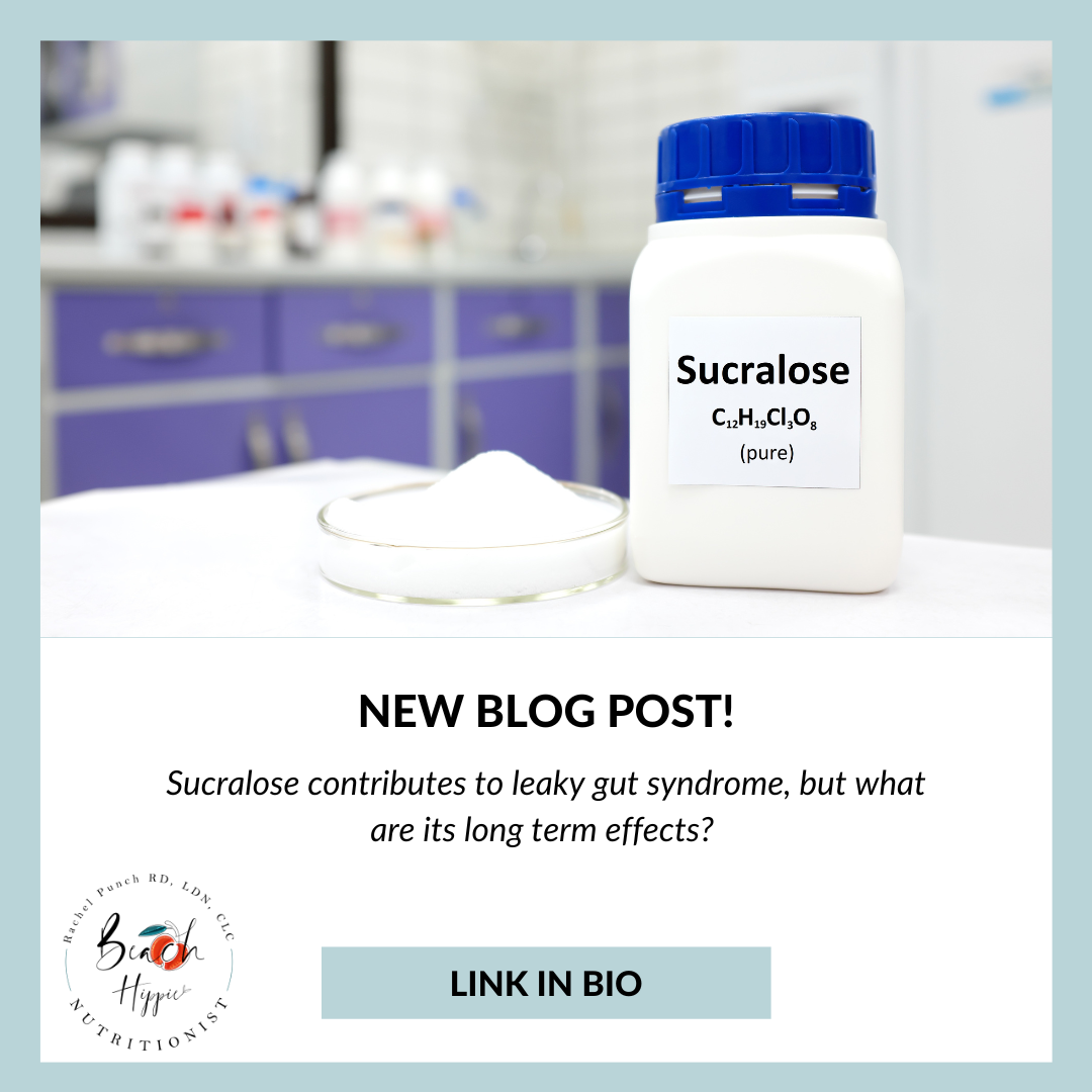 Sucralose & Leaky Gut: Long term Effects