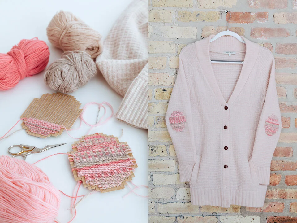 How to renew your sweaters with patches Karen Barbé