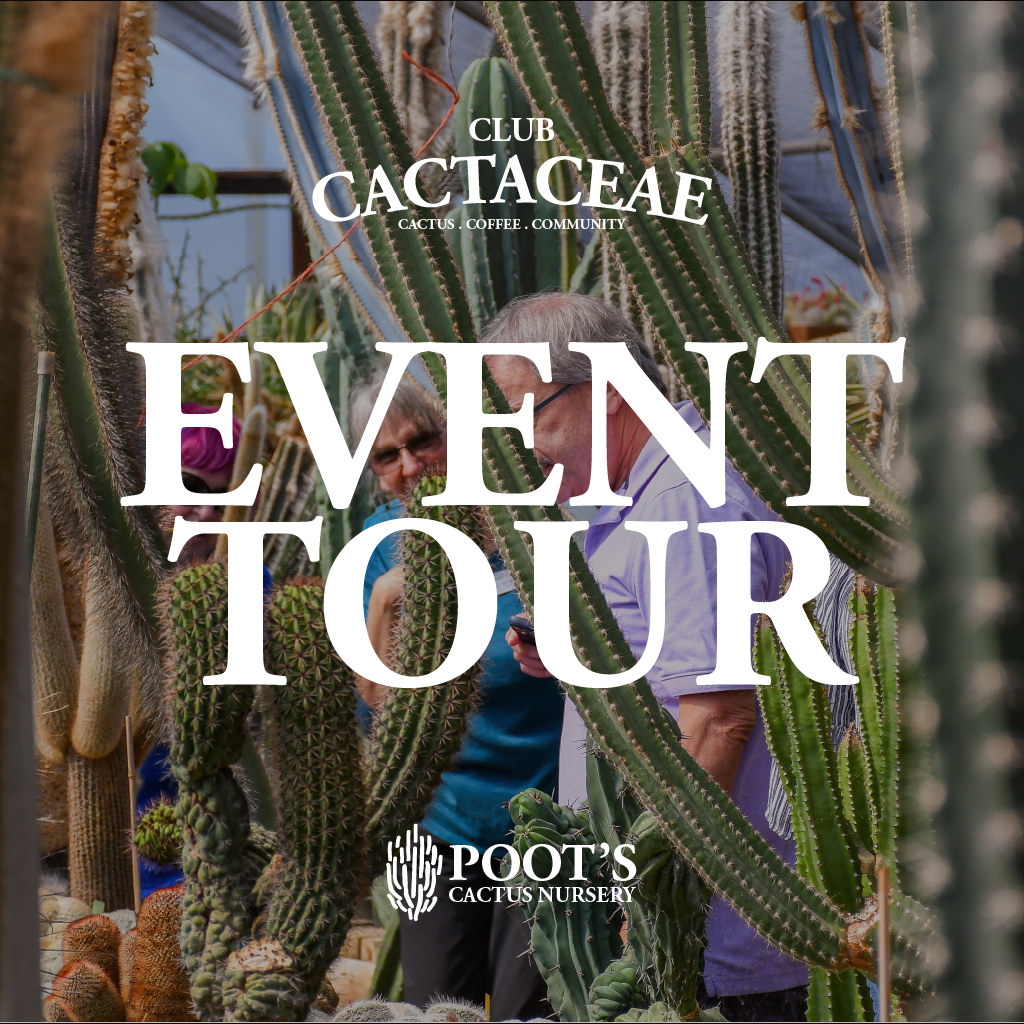 Club Cactaceae Event Tours 2026