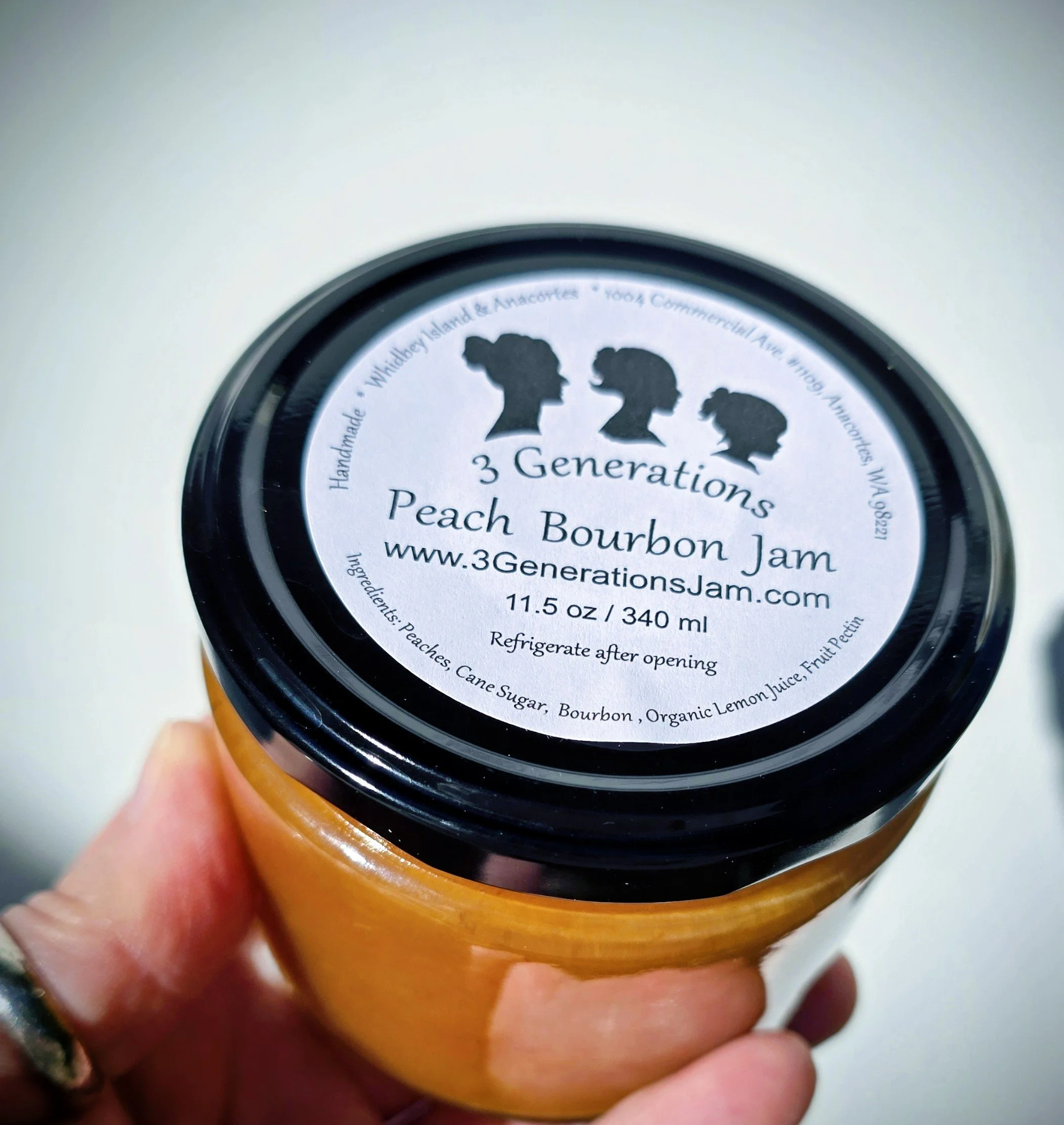 Peach Bourbon Jam
