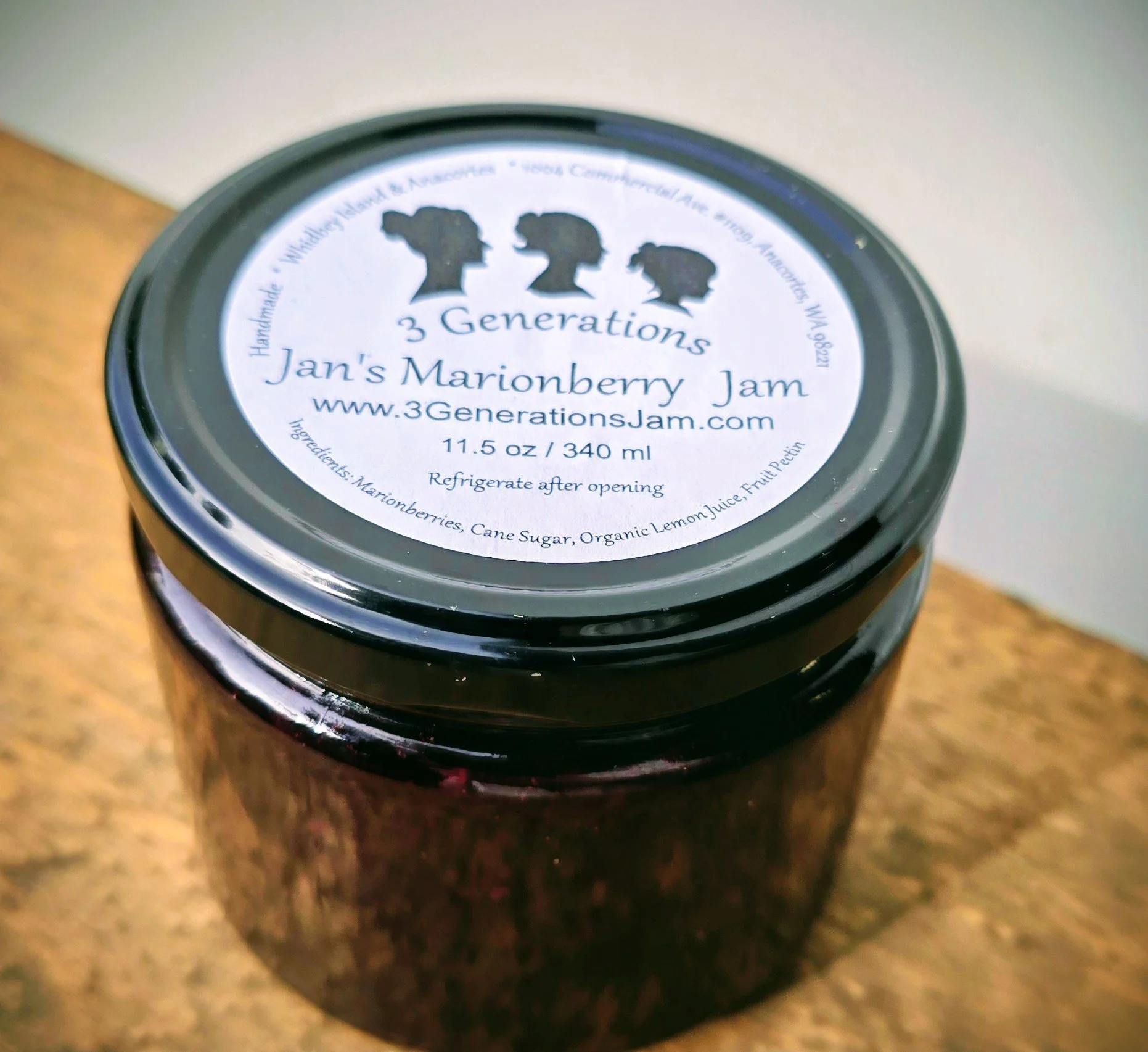 Marioberry Jam — 3 Generations Jam