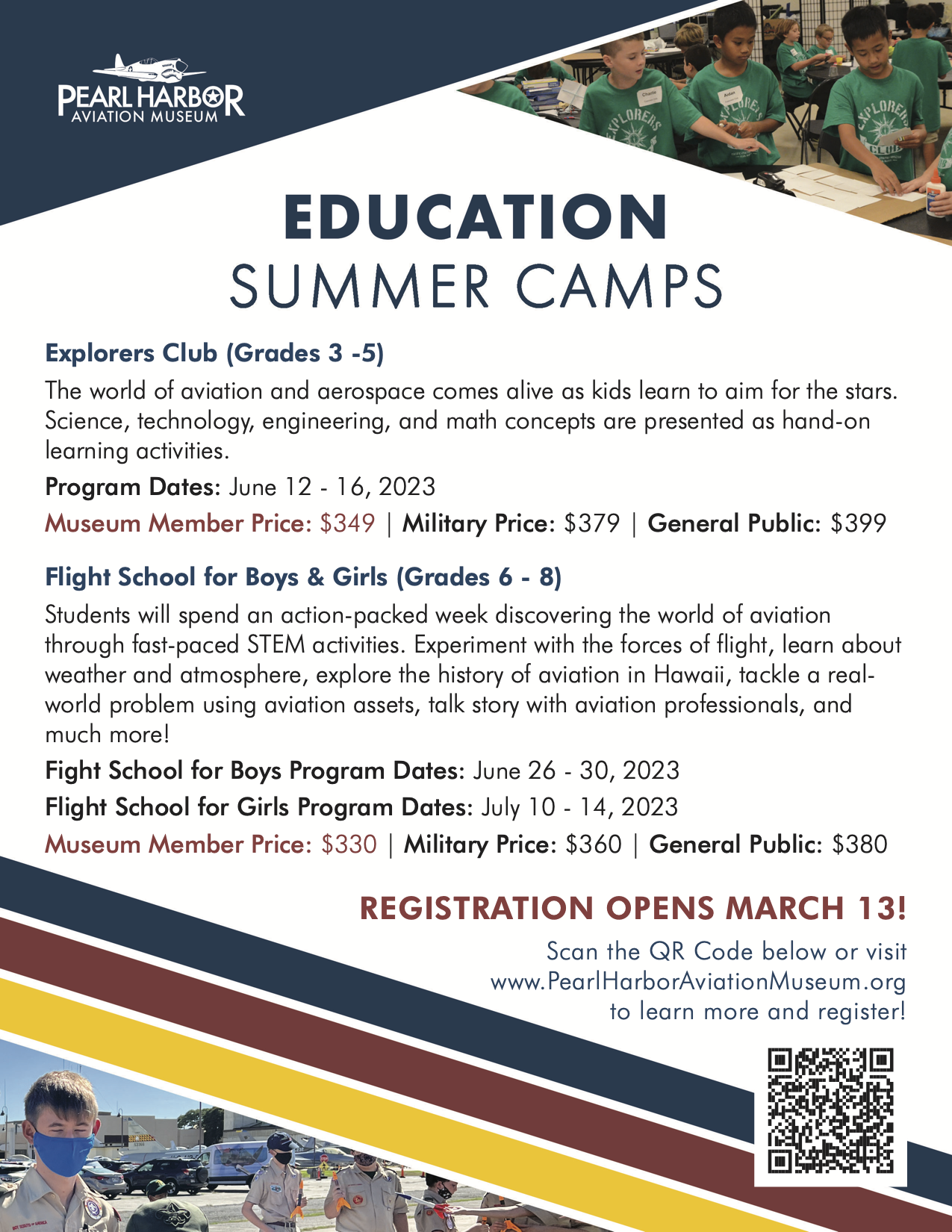 Middle School Summer Program Summer Opportunities — Ewa Makai Middle School