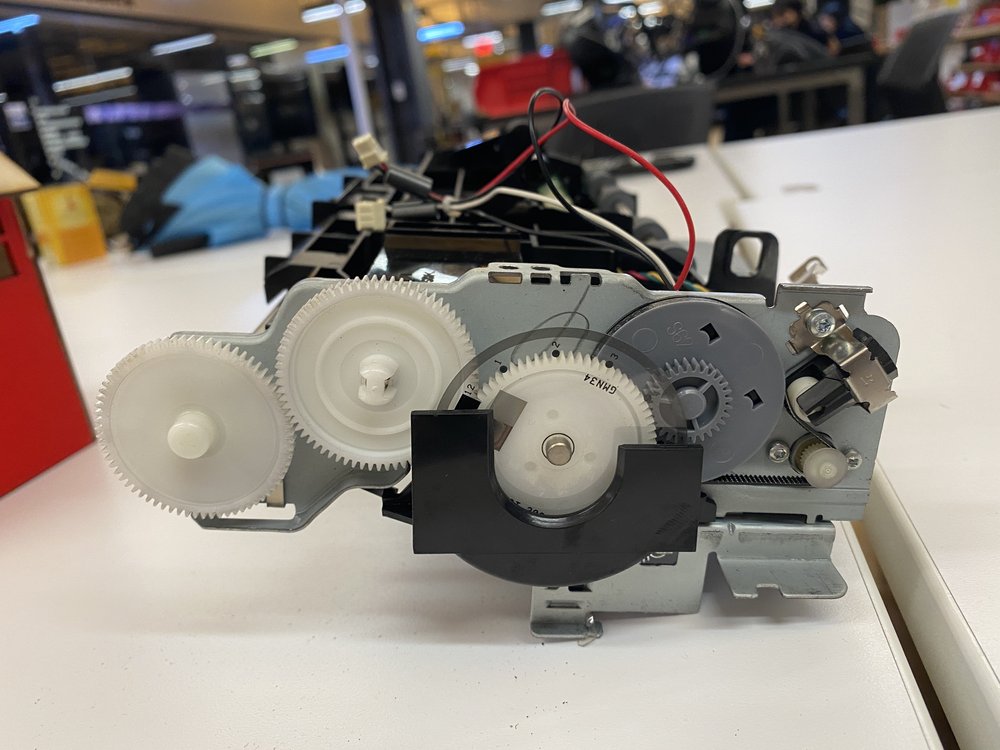 Gears from a Printer