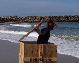 As an immigrant I was struggling with the instability of the land I was living in. This performance represents the status of many immigrants, that search for a better life but their status stays in the limbo.