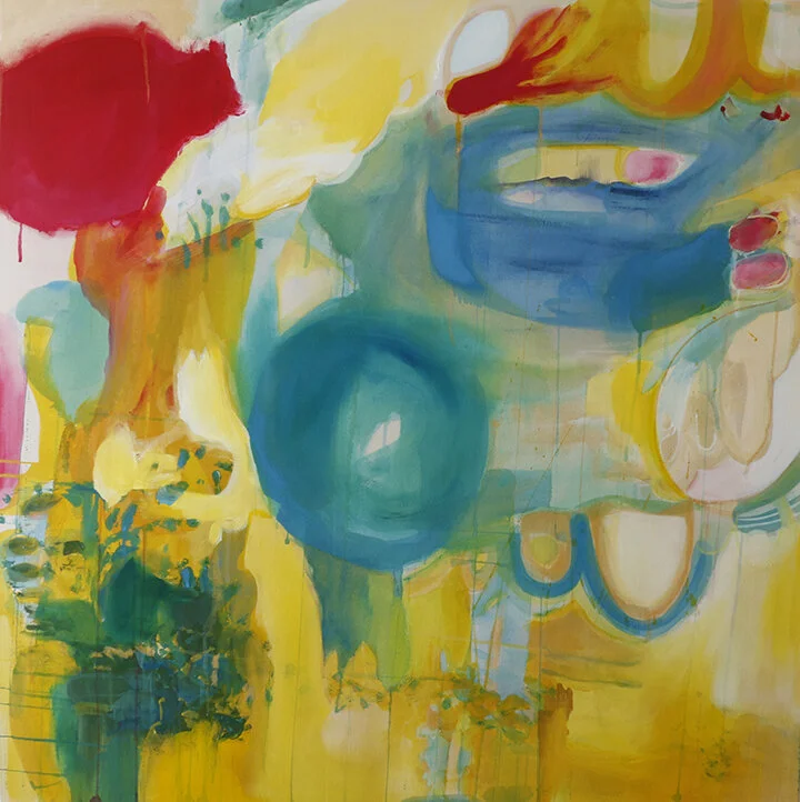 Winter Solstice, acrylic on canvas, 48" x 48," Sold.