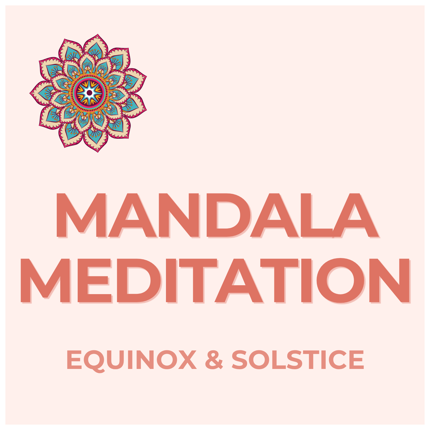 Flower Mandala Mediation
