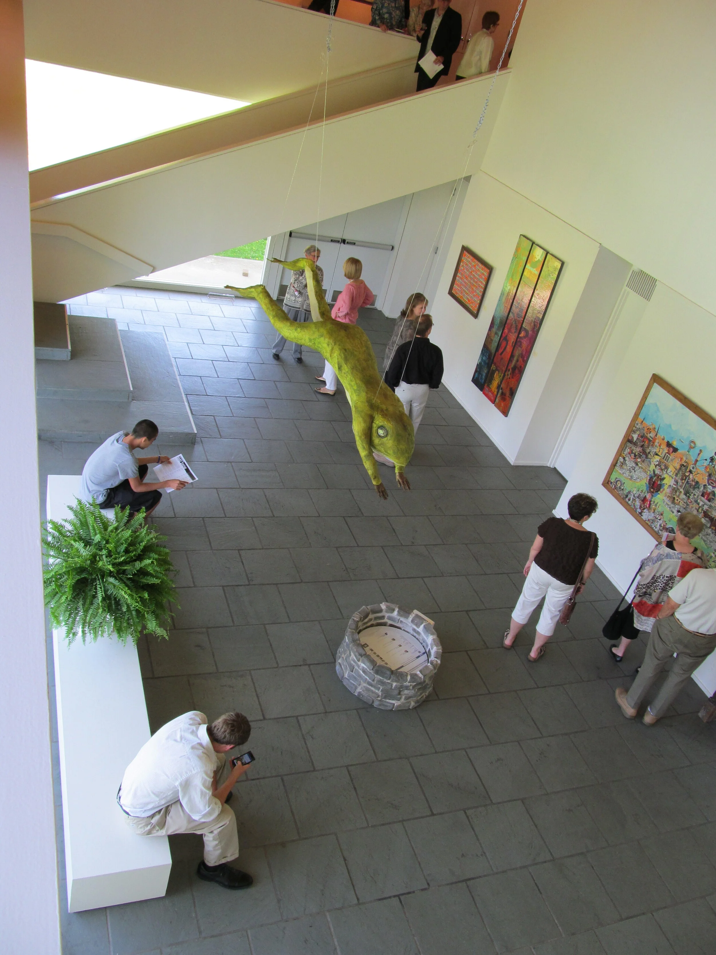 Look Before You...Post displayed at Mansfield Art Center, 2013