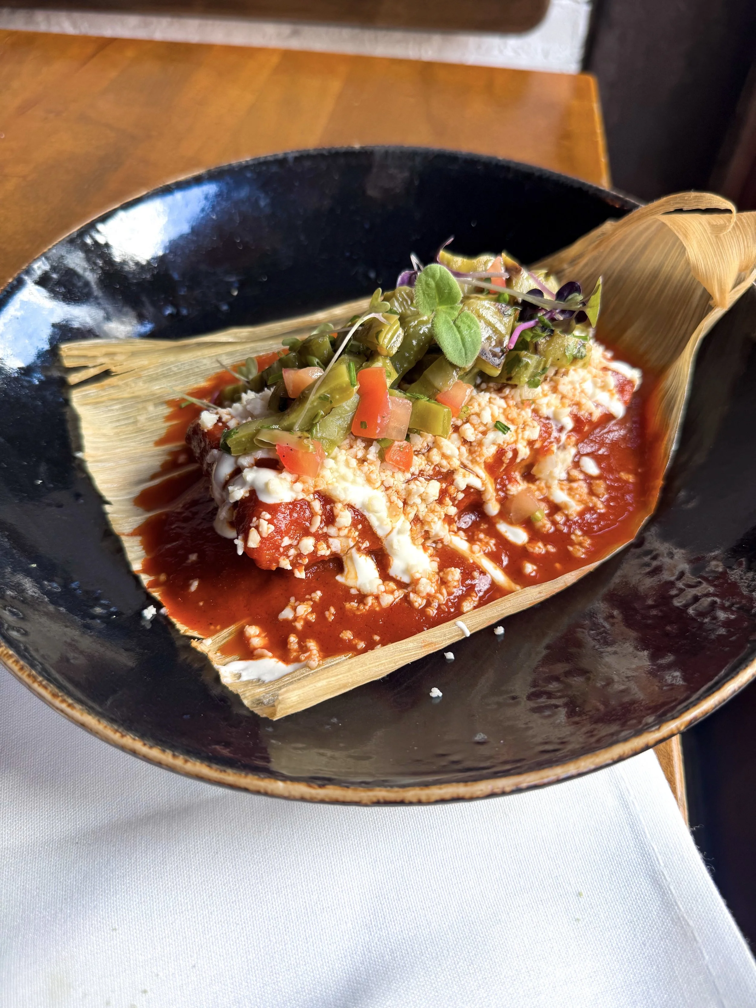 Tamale Con Rajas