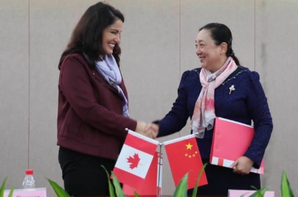 Partnership between School District #47 and Chaoyang No.2 in Beijing
