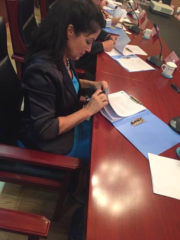 Signing partnership agreement with Beijing Foreign Studies University