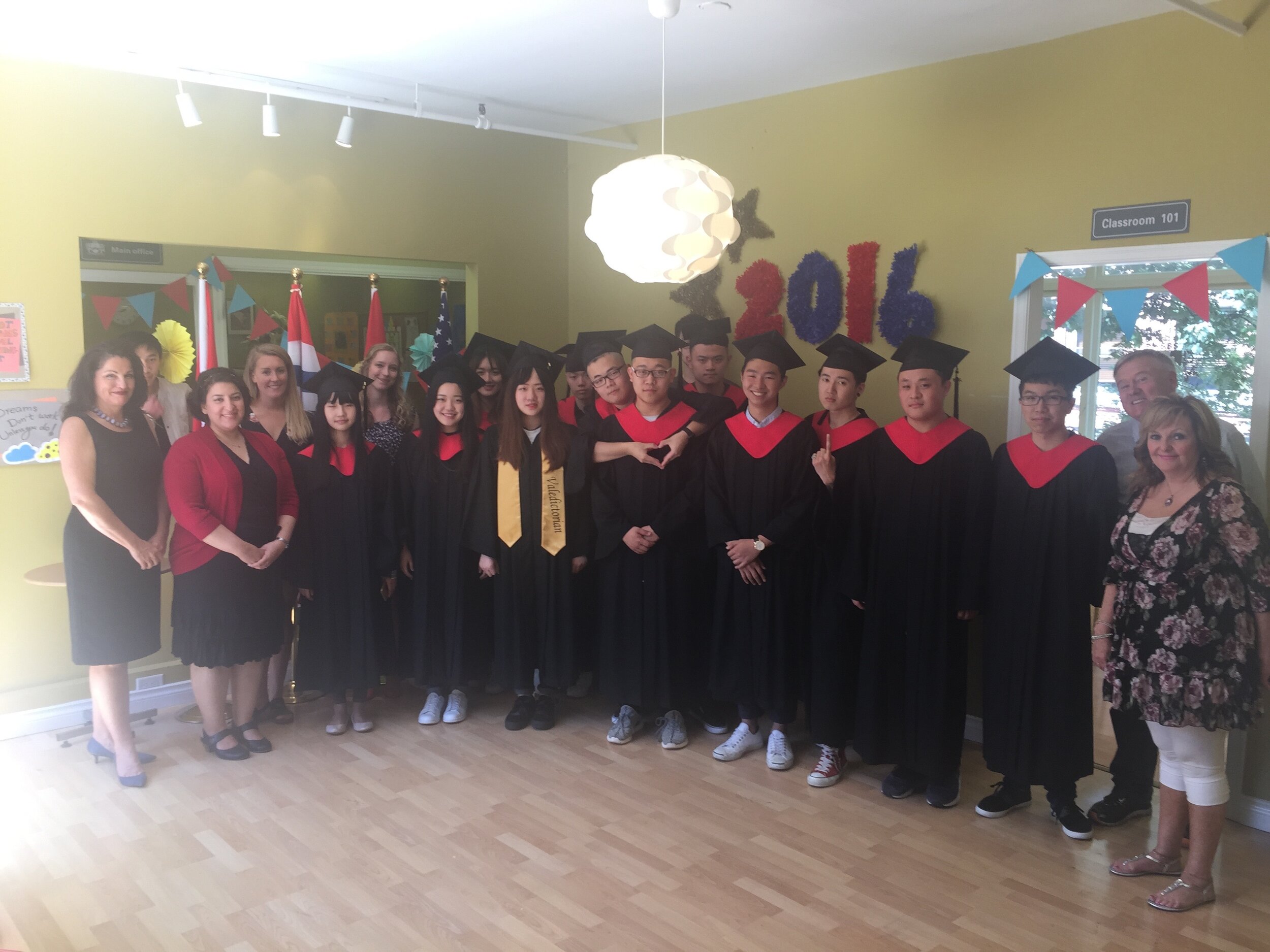Satellite campus in Gastown first graduating class 2016