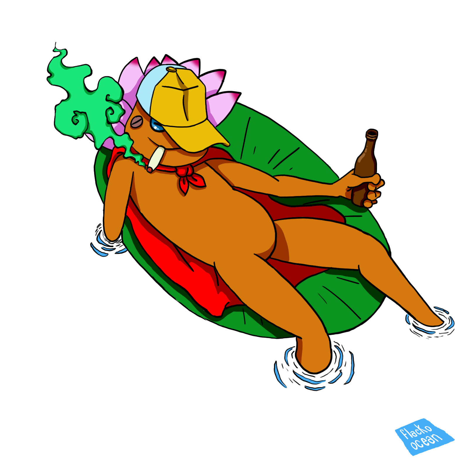 A Smoking Frog [2021]