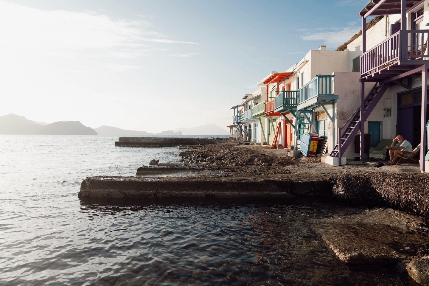 Klima- one of the most colorful fishing villages in Milos