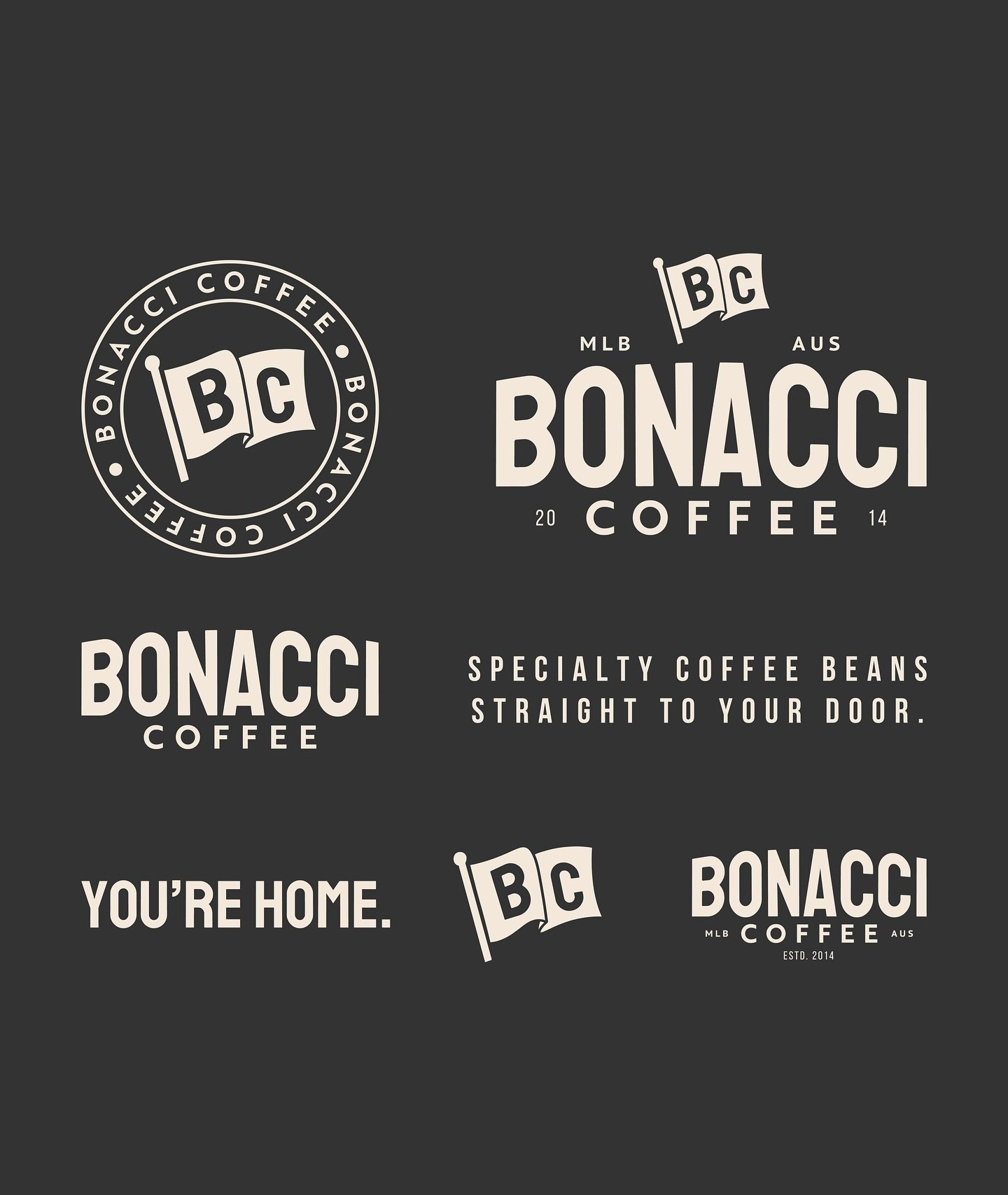 A little while back I had the opportunity to help the legends @bonaccicoffee with their brand refresh. 

Working on an updated visual identity with a responsive logo suite for more versatility, new font styling, colour system, creating additional bra