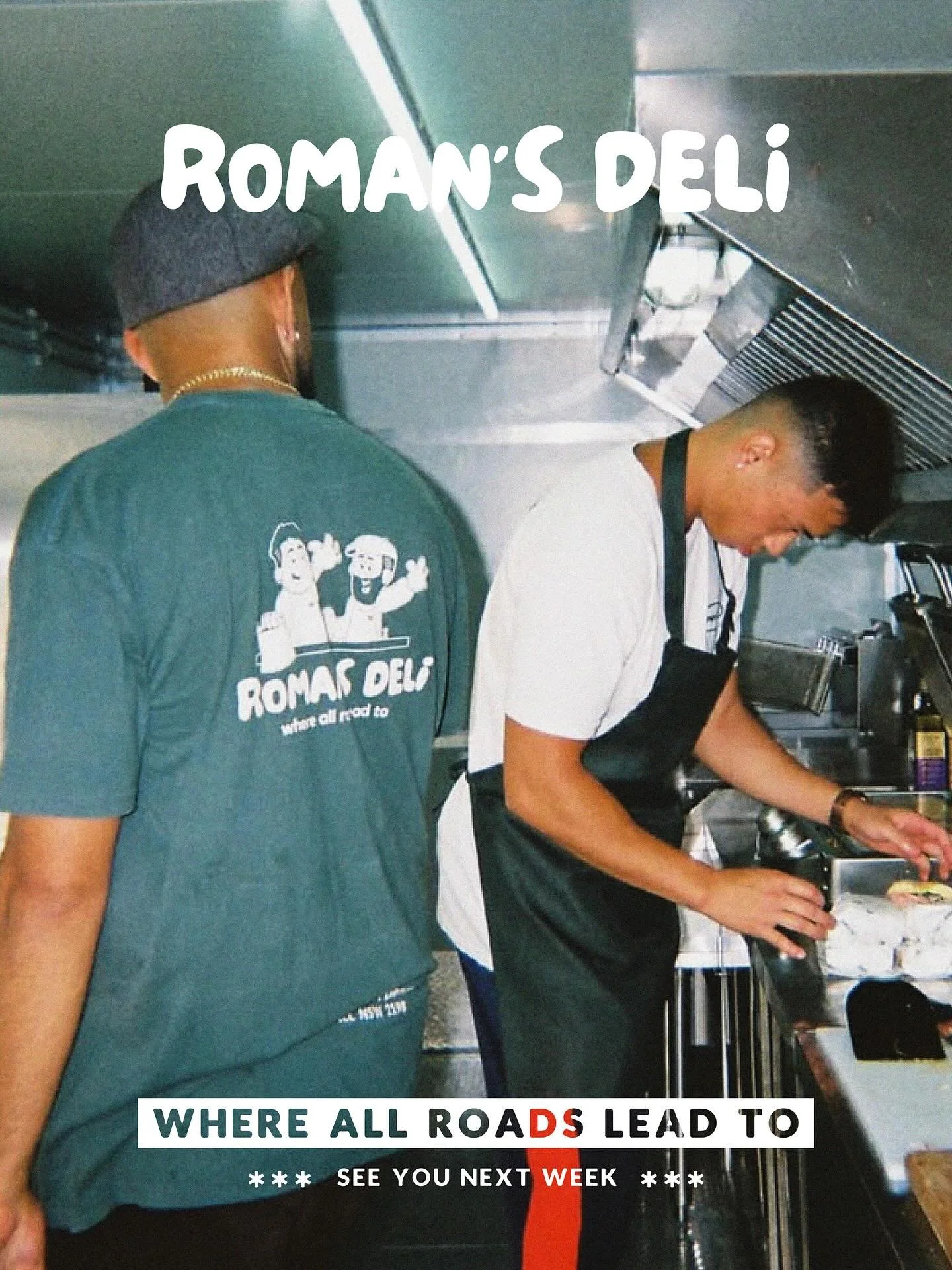 These guys have been absolutely nailing it! 🔥 

One of my favourite parts of being a brand designer is seeing how clients take their final graphics and build something seriously special - like the team down at @romans.deli 

I had the pleasure of he