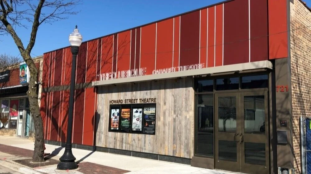 The Howard Street Theater (721 Howard) was designed by award-winning architect Carol Ross Barney.