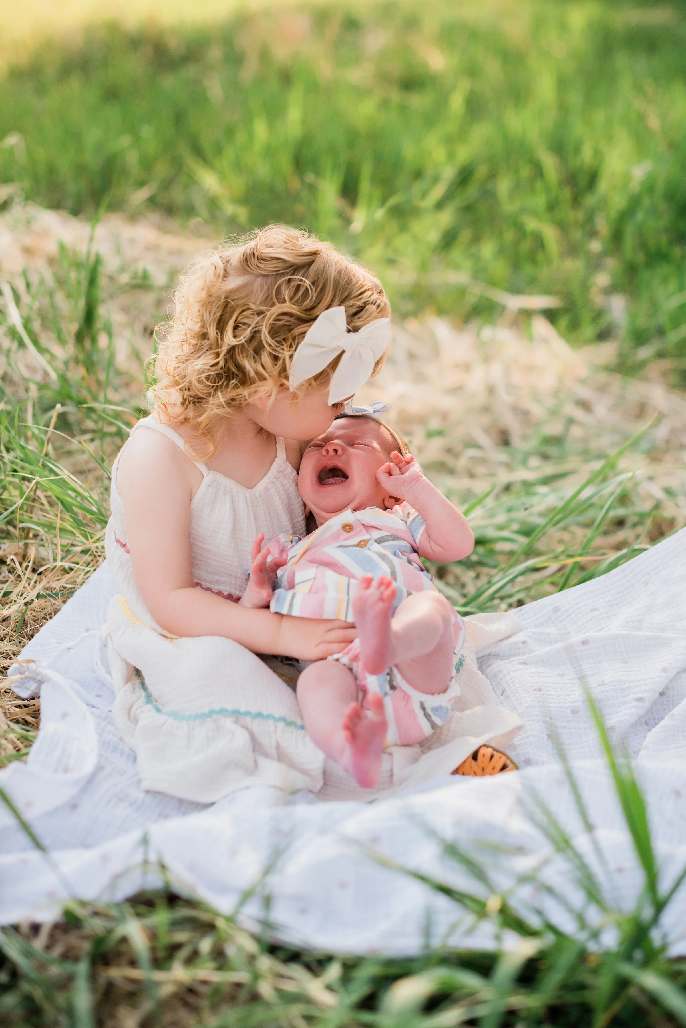 The Keeling Family | Family Photos in a Mountain Meadow 