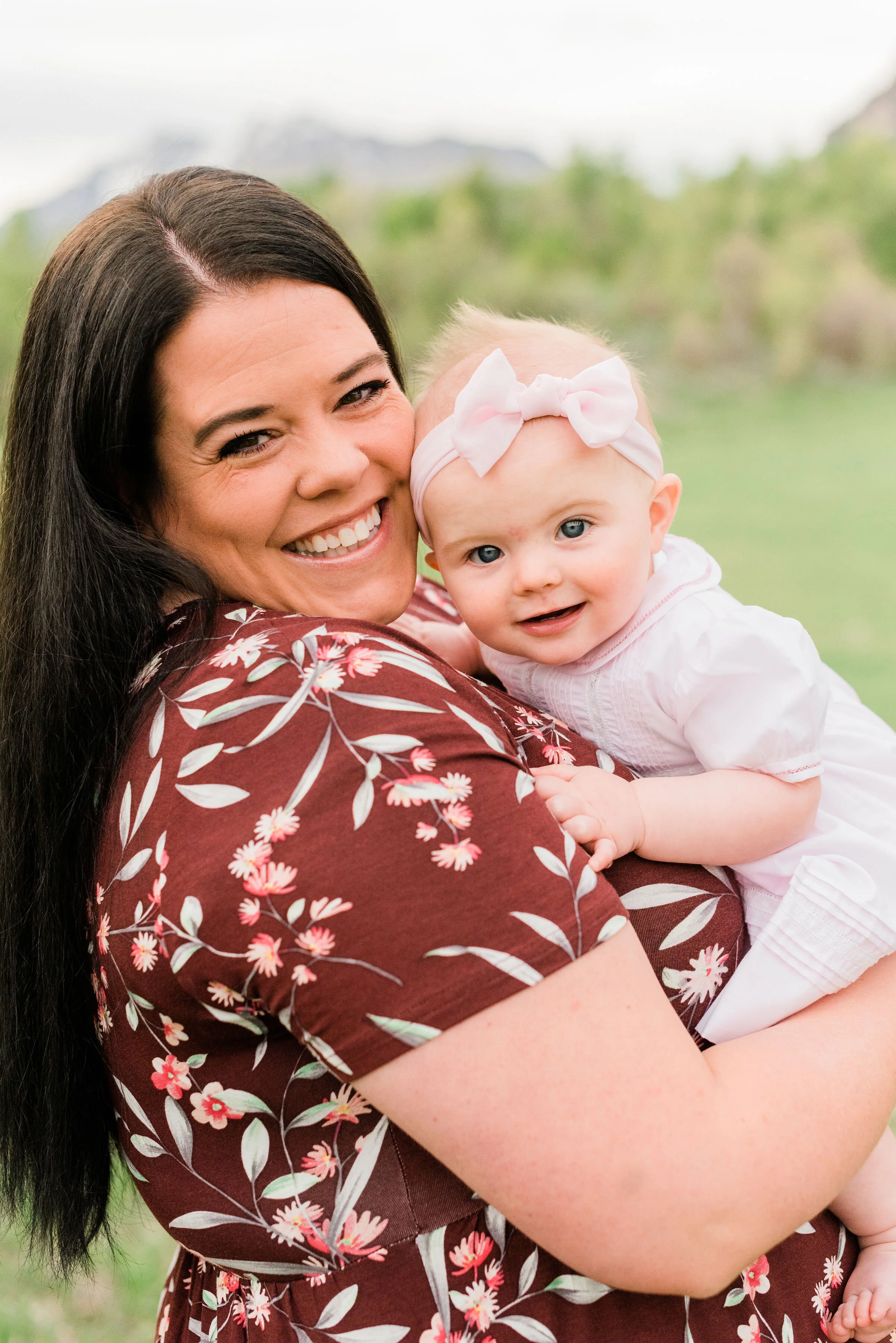 The Viehwig Family | Baby's First Photo Shoot in the Provo Canyon
