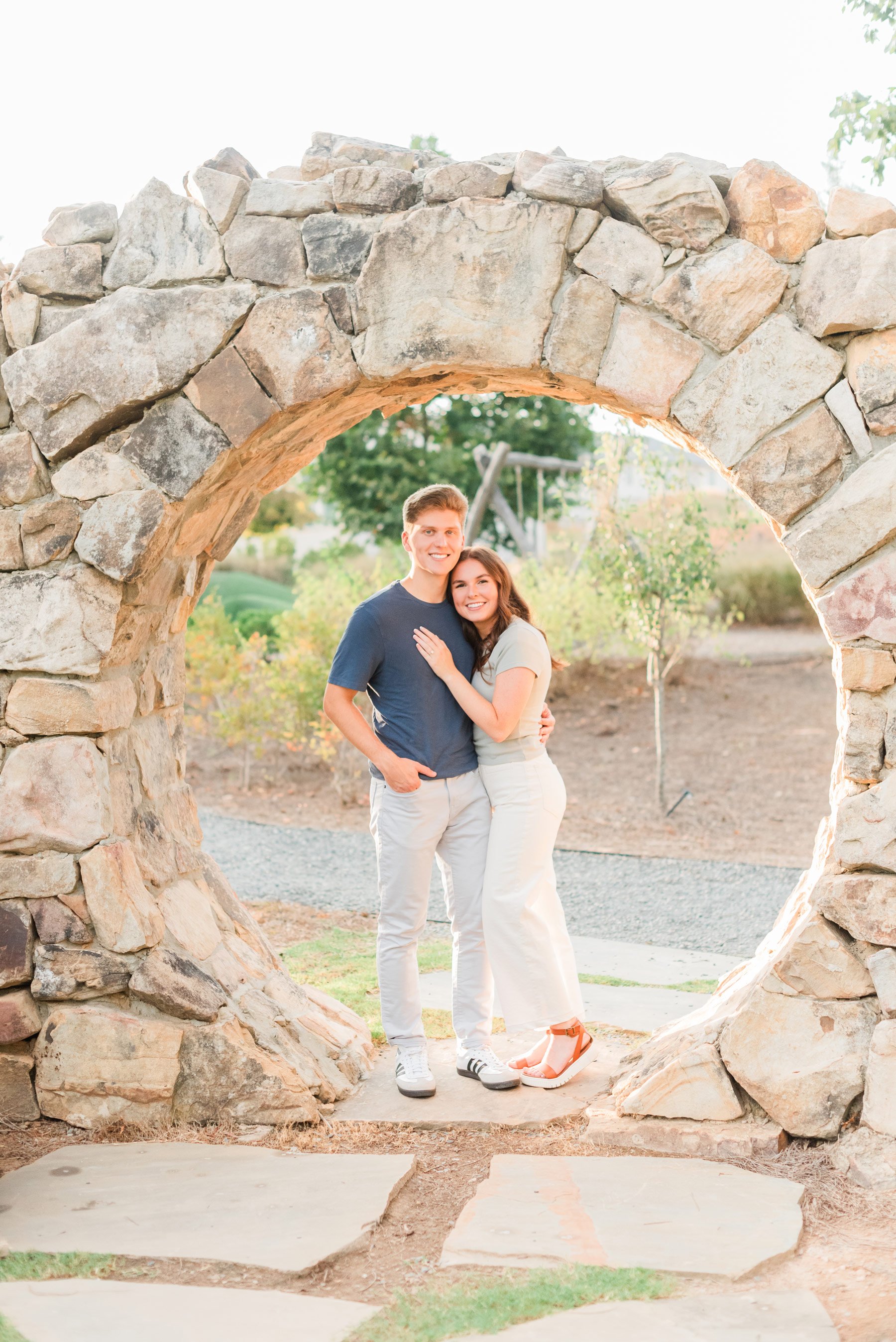   I love this unique archway in this Fayetteville, Georgia park. #trilithstudios #georgiaweddingphotographer #fayettevillephotographer #fayettevilleengagementphotos #outdoorengagements #formalengagementphotos #reasonstobookengagementphotos&nbsp;   