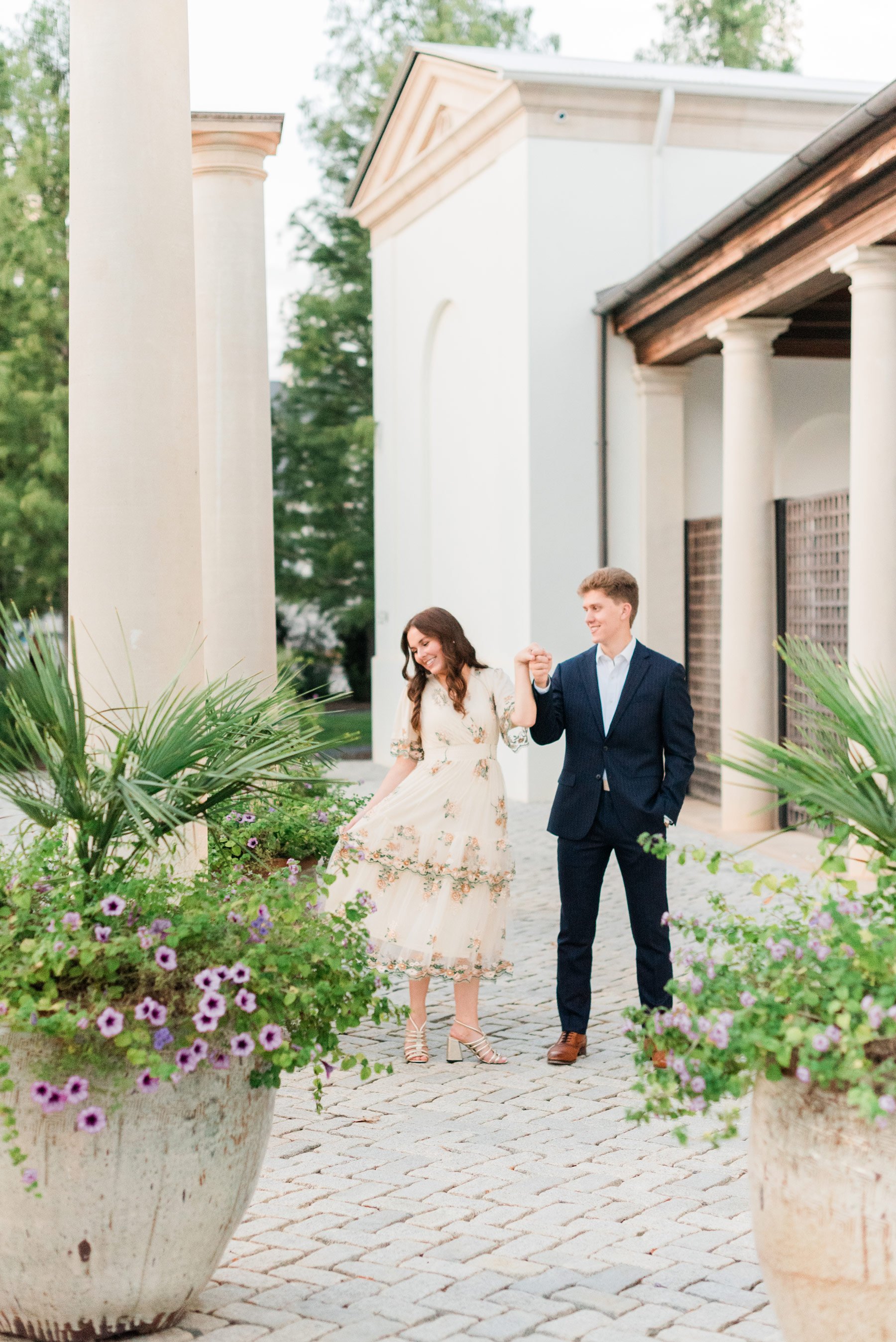    I love the way this Georgia boy was always holding her hand throughout the engagement session. #trilithstudios #georgiaweddingphotographer #fayettevillephotographer #fayettevilleengagementphotos #outdoorengagements #formalengagementphotos #reasons
