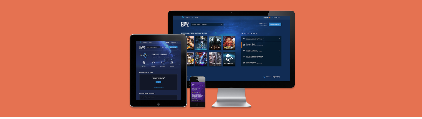 Blizzard Support Redesign