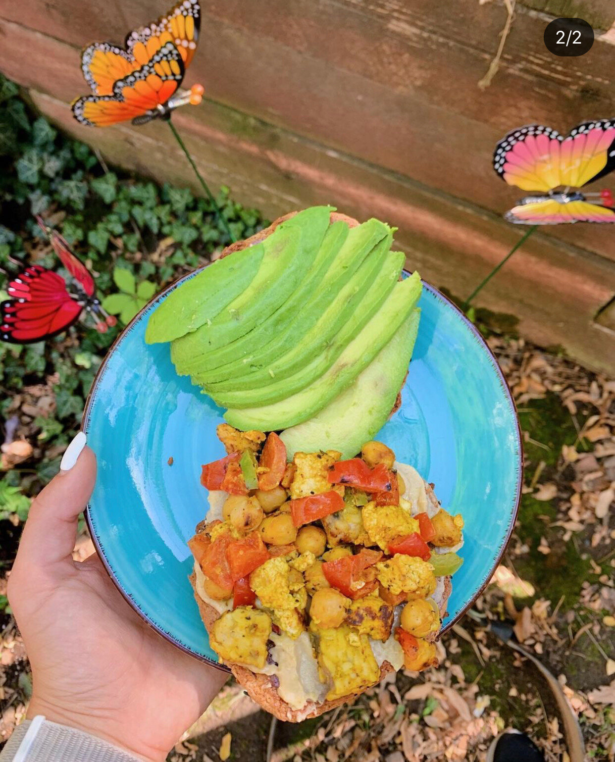 Leftover Vegan Lunch