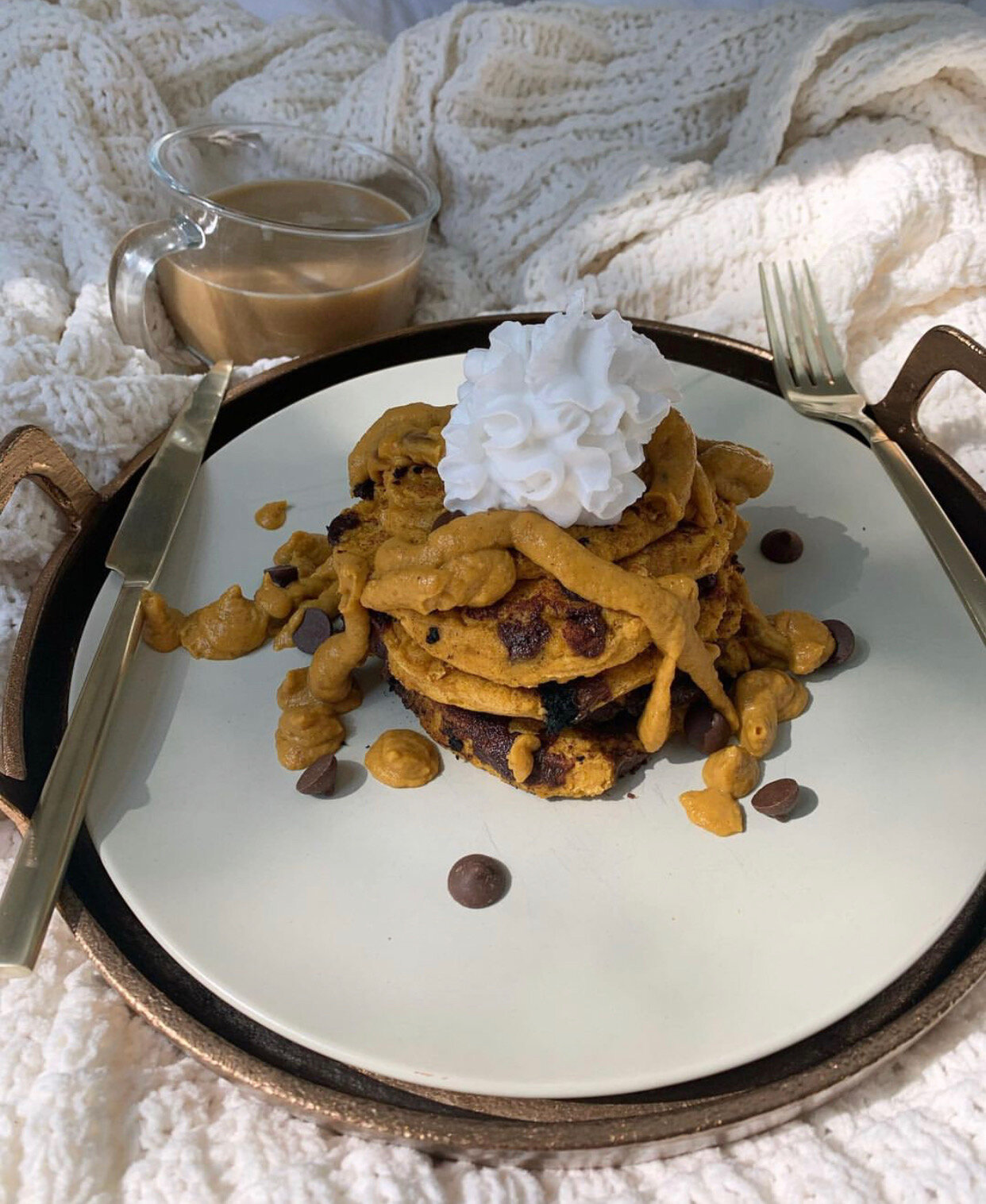 Vegan Pumpkin Pancakes