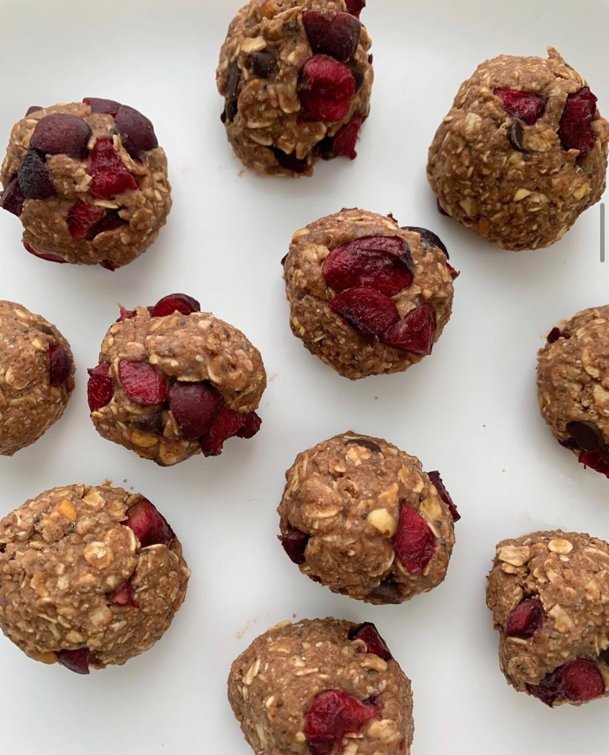 Cherry Chocolate Protein Balls
