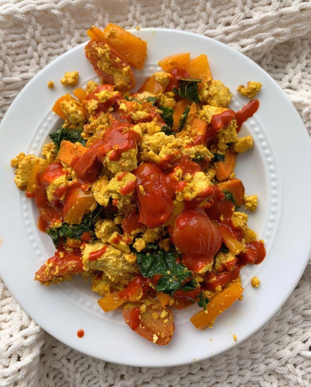 My Legendary Tofu Scramble