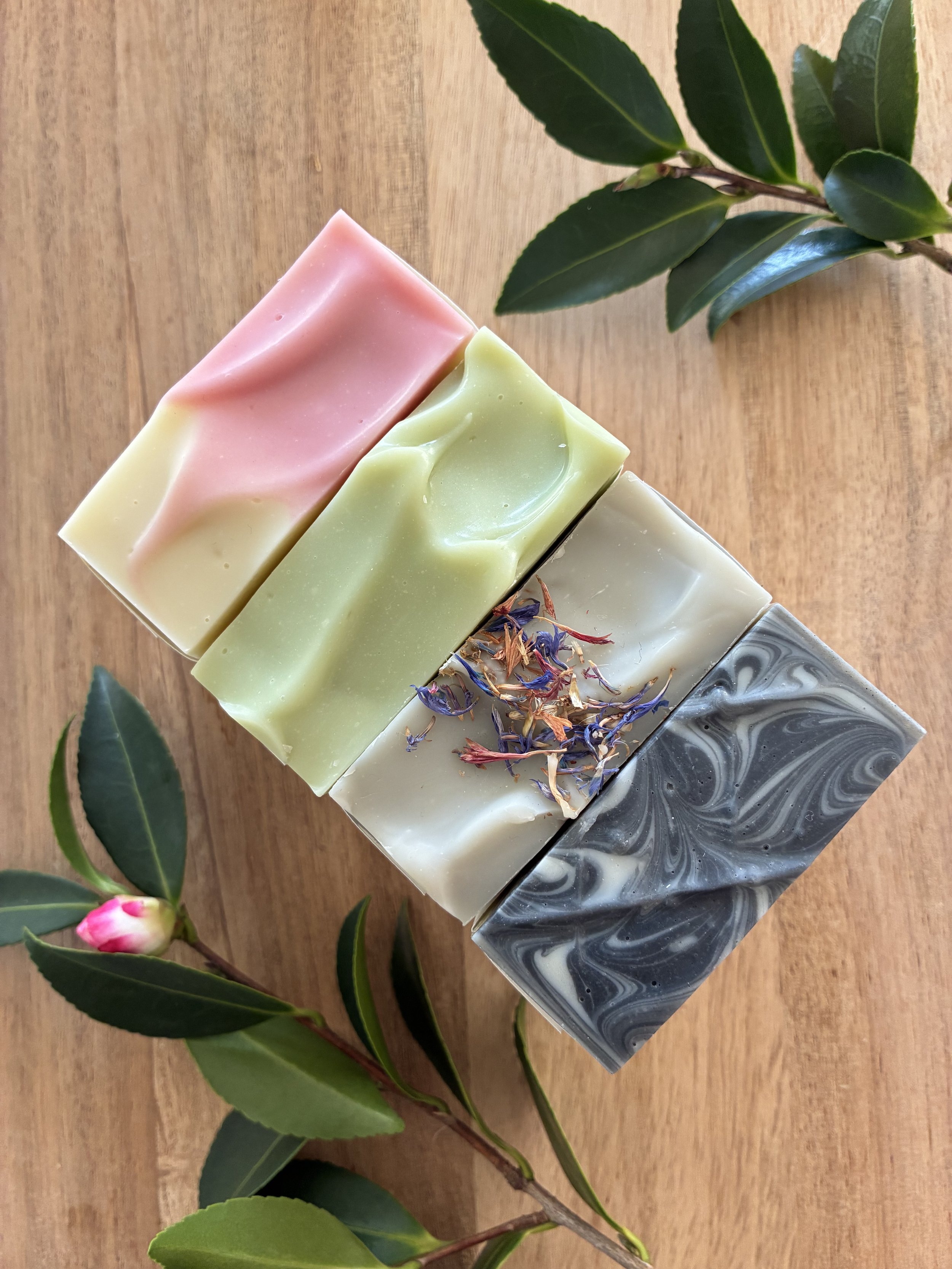 Clarity, Relax, Sparkle and Citrus Splash Soaps.jpeg