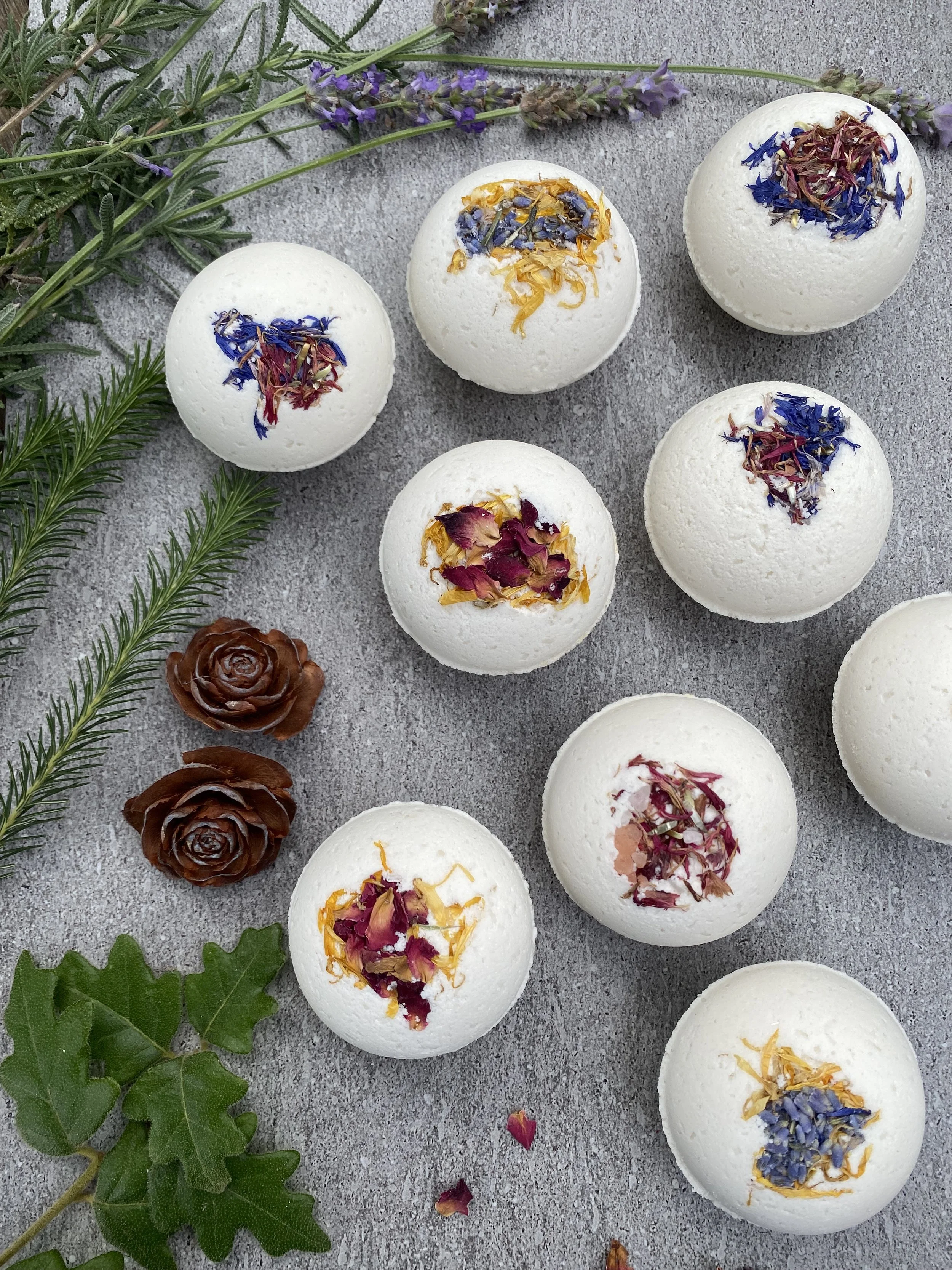 Natural Bath Bombs - Choose 3 + Save