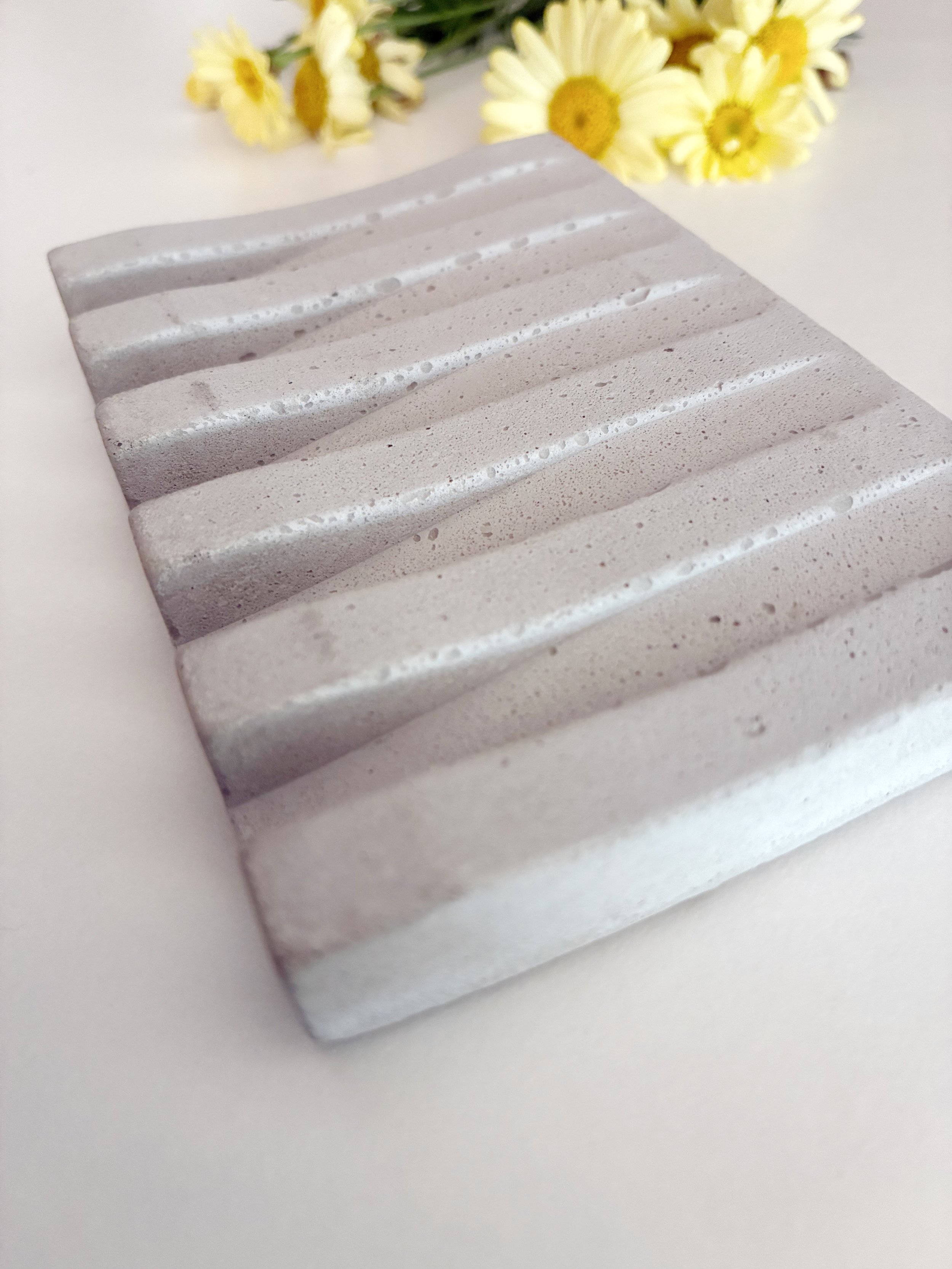Handcrafted Concrete Soap Dish.JPG