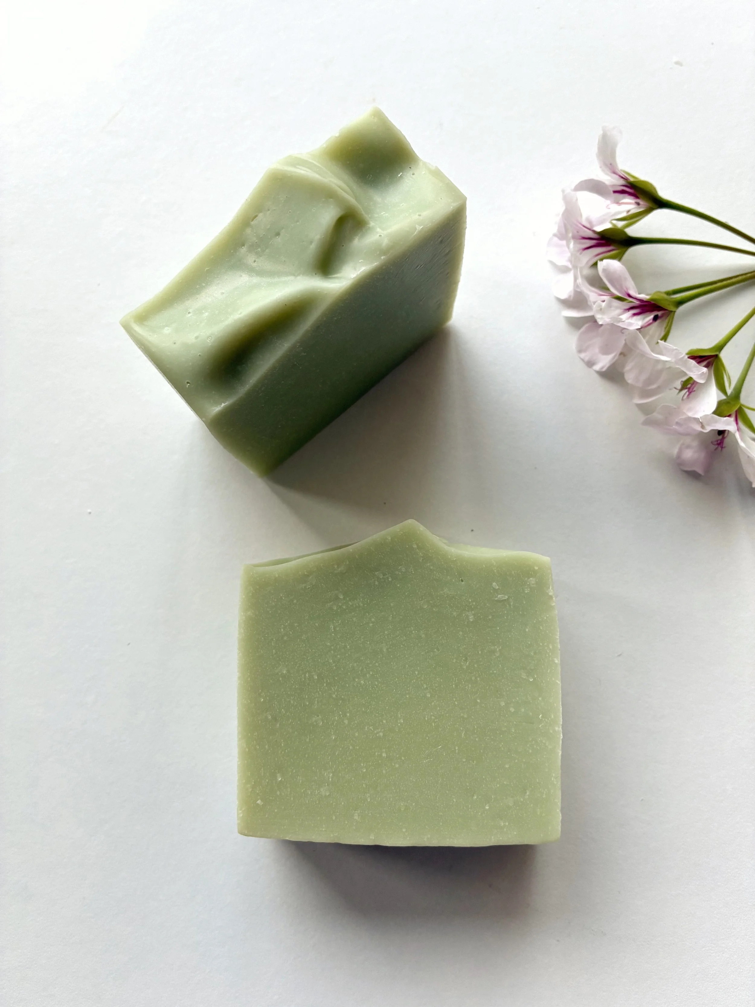 Handmade Mint, Rosemary and Juniper Soap.JPG