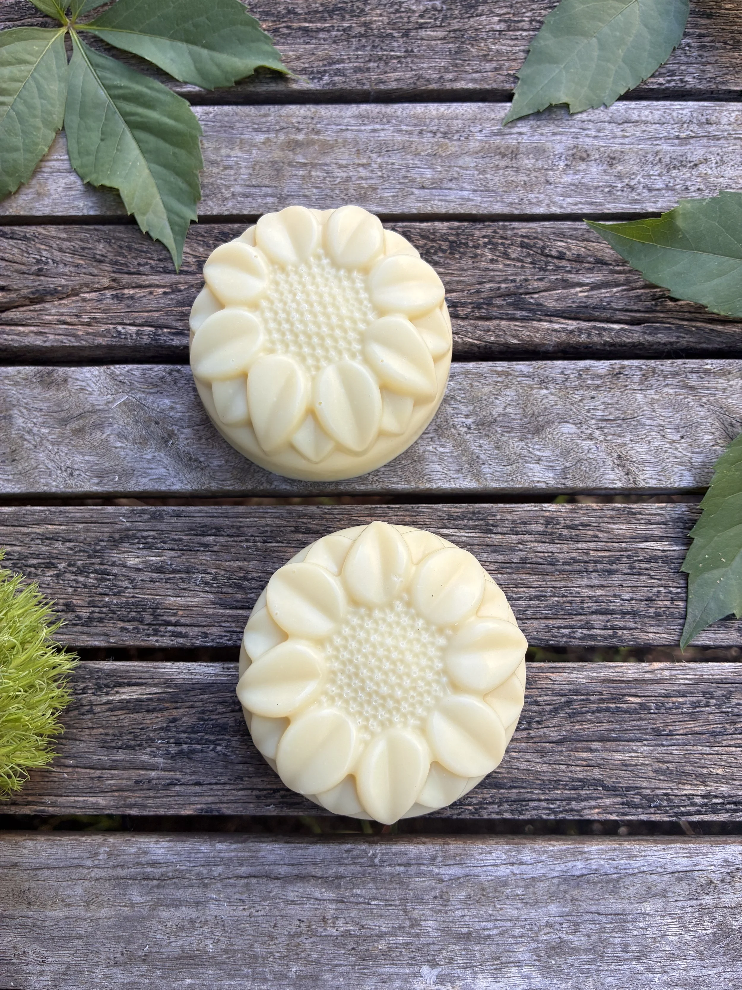 Lemon, Fir and Cedarwood Sunflower Soap