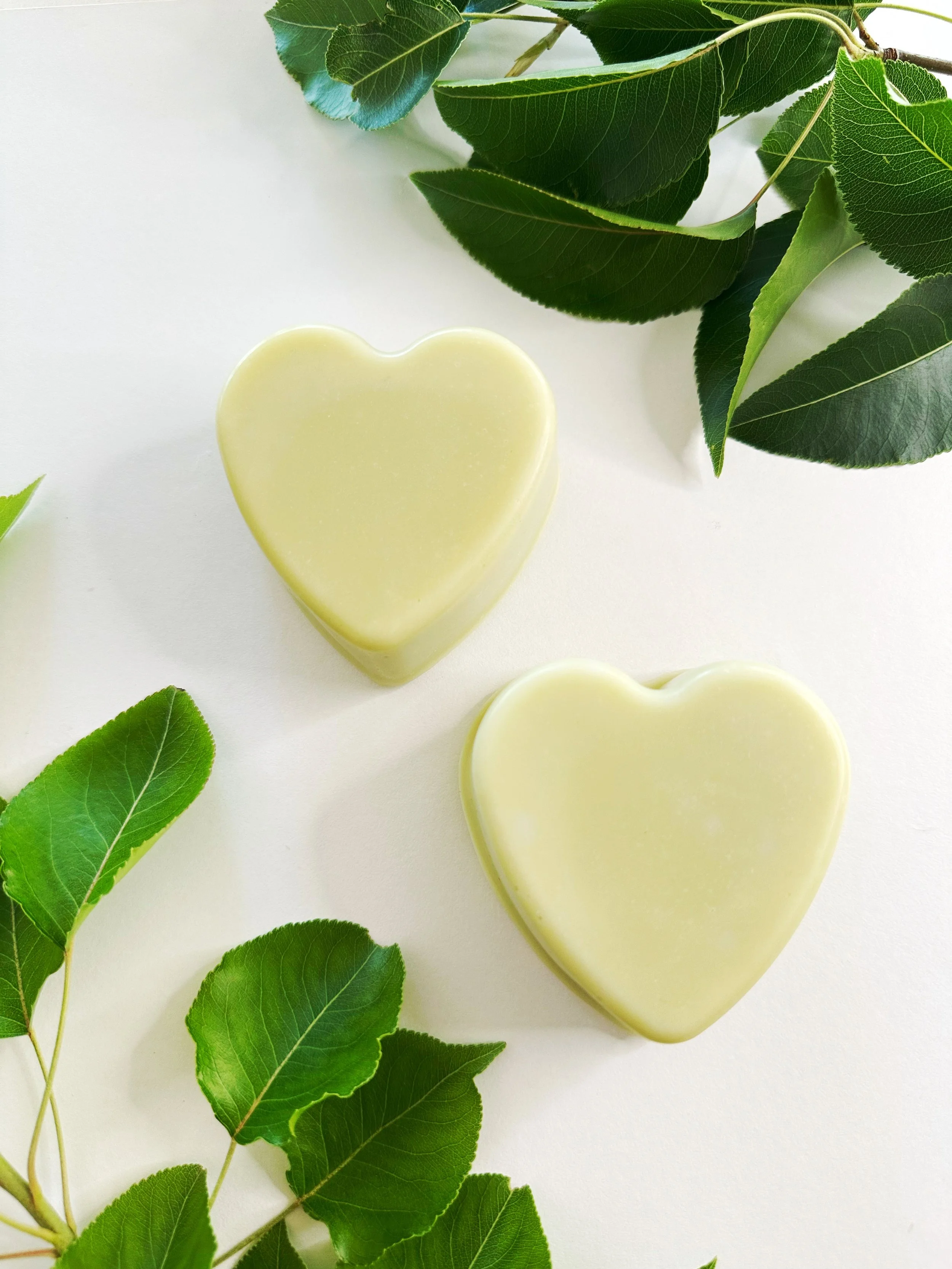 Orange and Ylang Ylang Heart Soap.JPG
