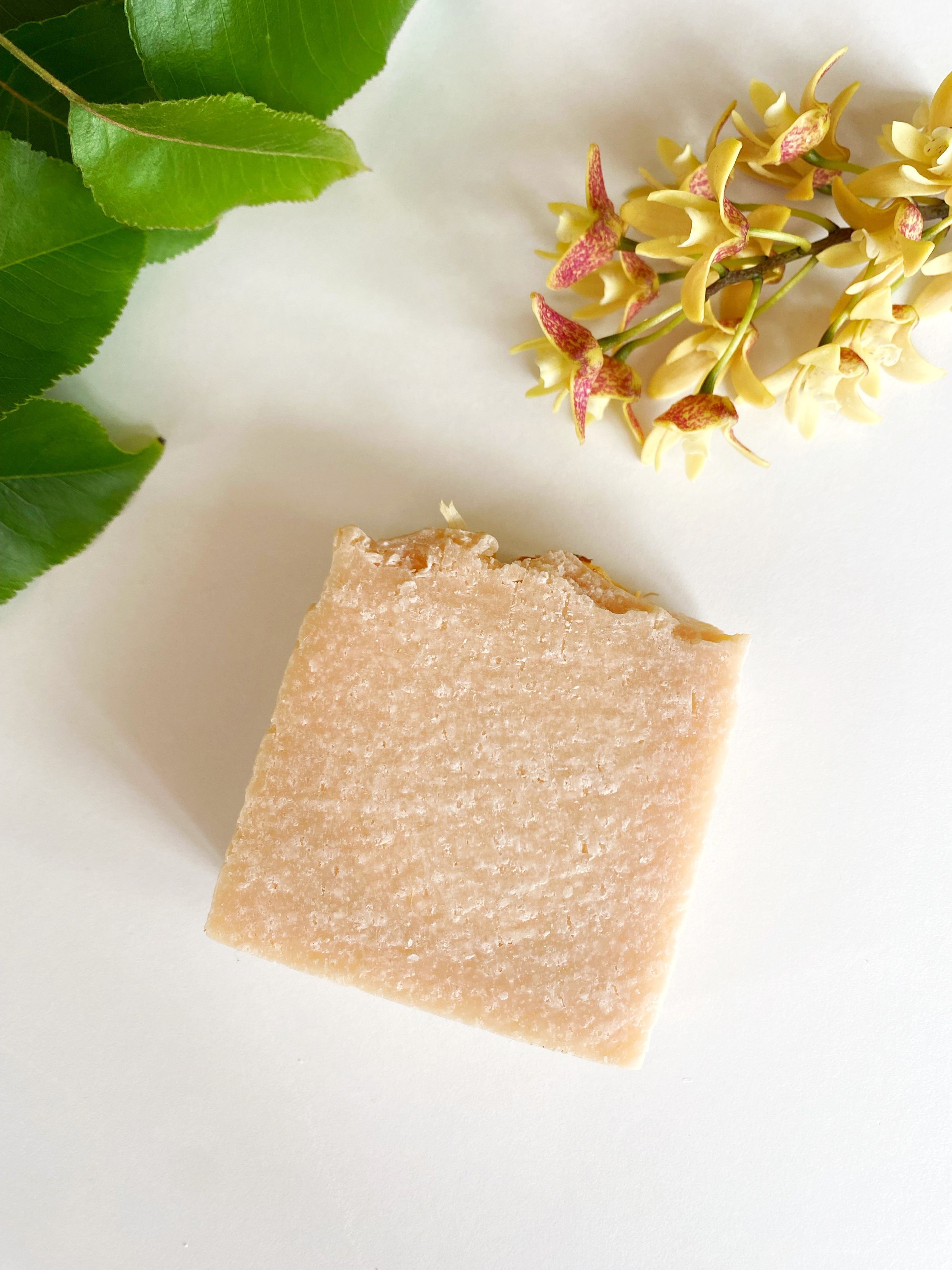 Handmade Lemon and Ylang Ylang Salt Soap.JPG