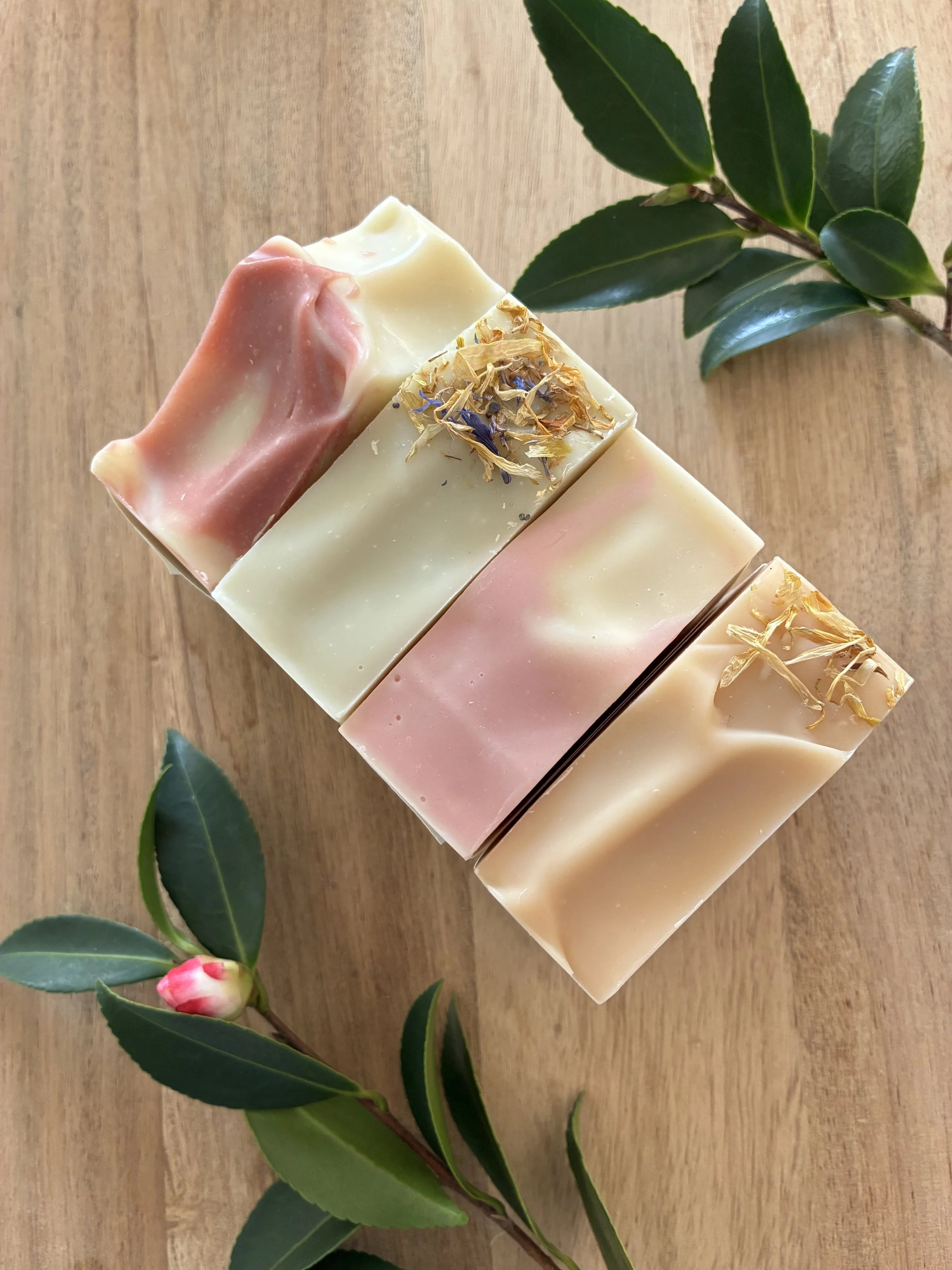 Lemon Soap Collection - Set of 4 (Loose or Gift Box)