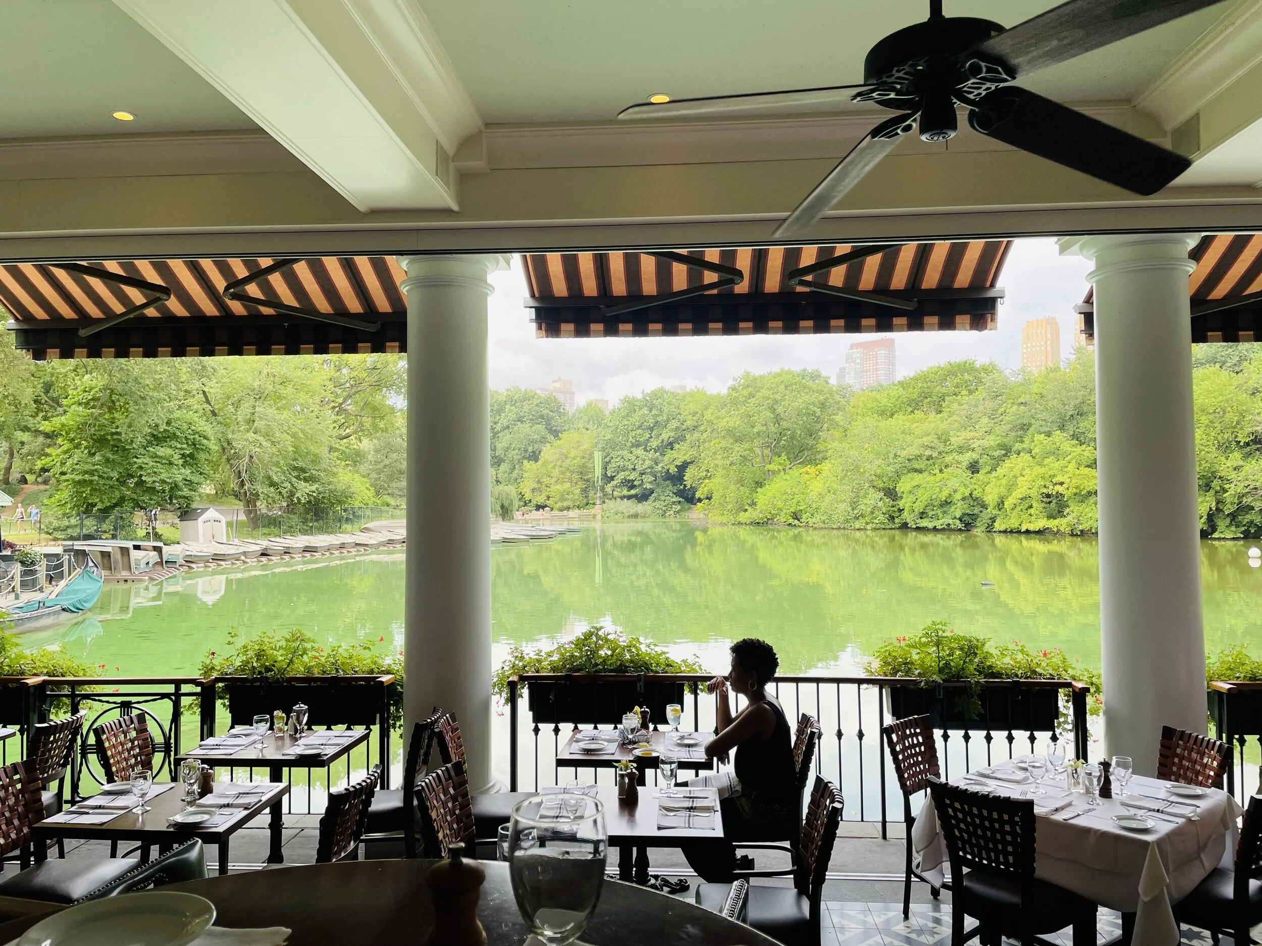 セントラルパークでブランチ