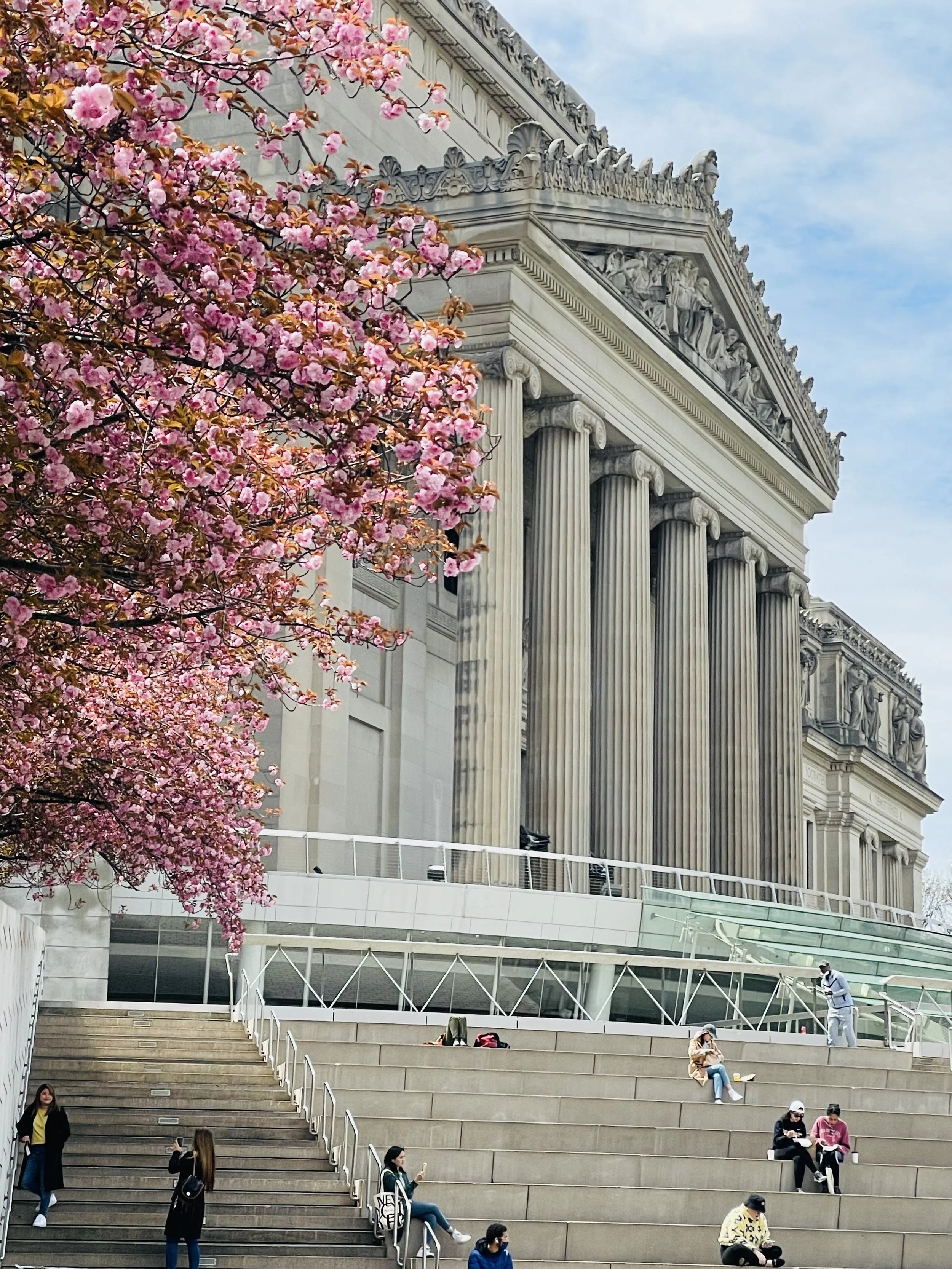 ブルックリンミュージアムの広場