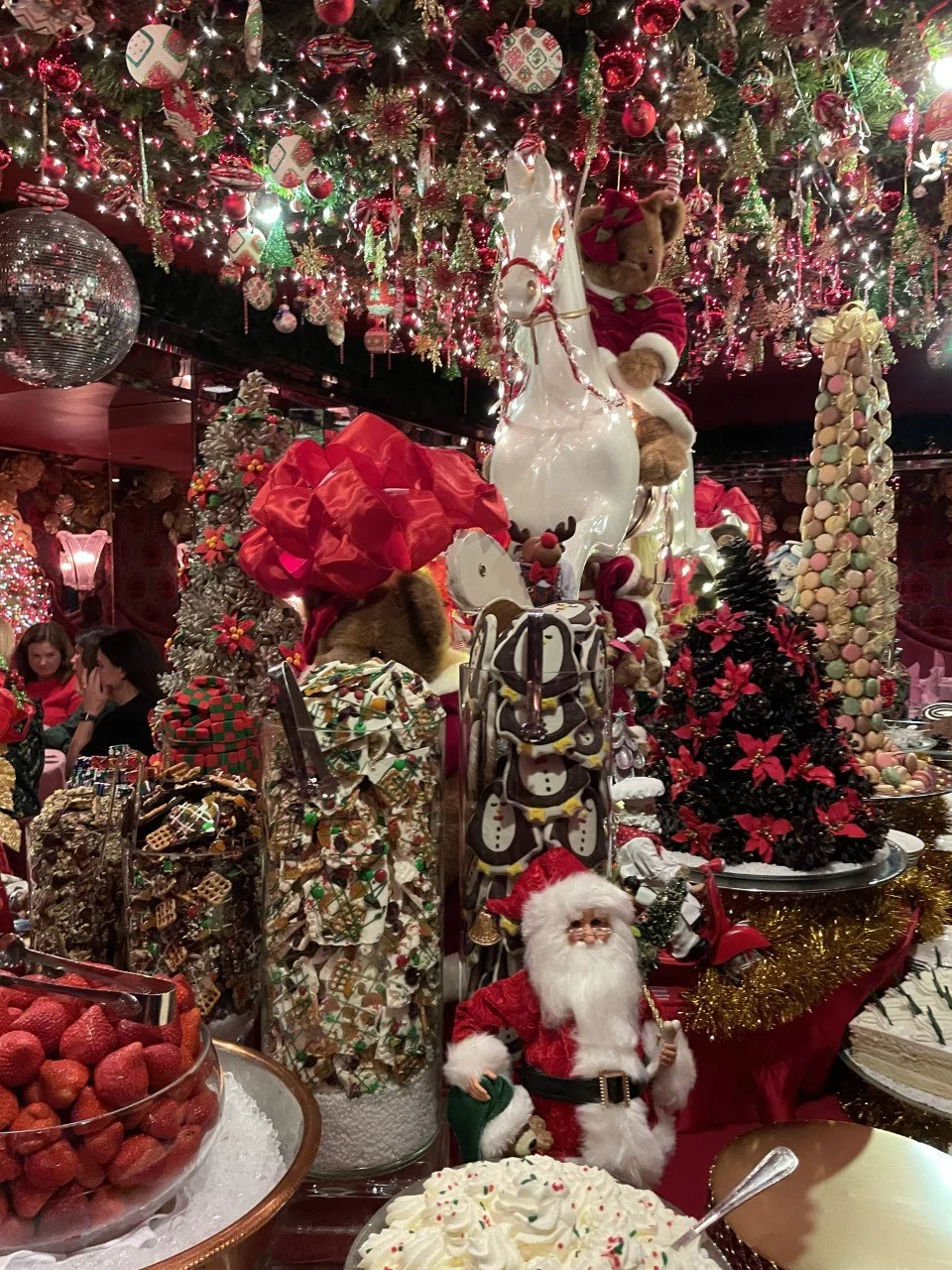 ニューヨークのクリスマスランチ